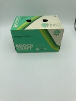 Boochcraft organic hard kombucha  ginger lime 6pk-12oz can