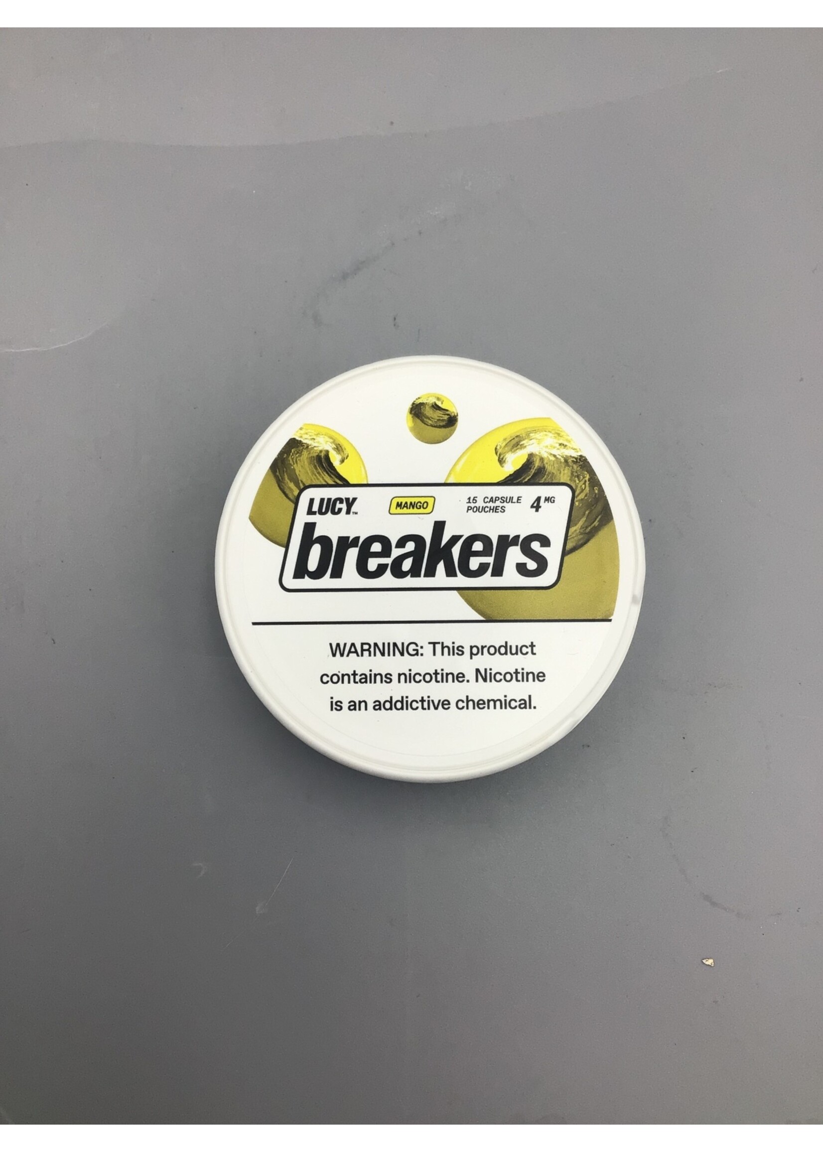 Lucy Breakers nicotine pouches mango  4mg tin