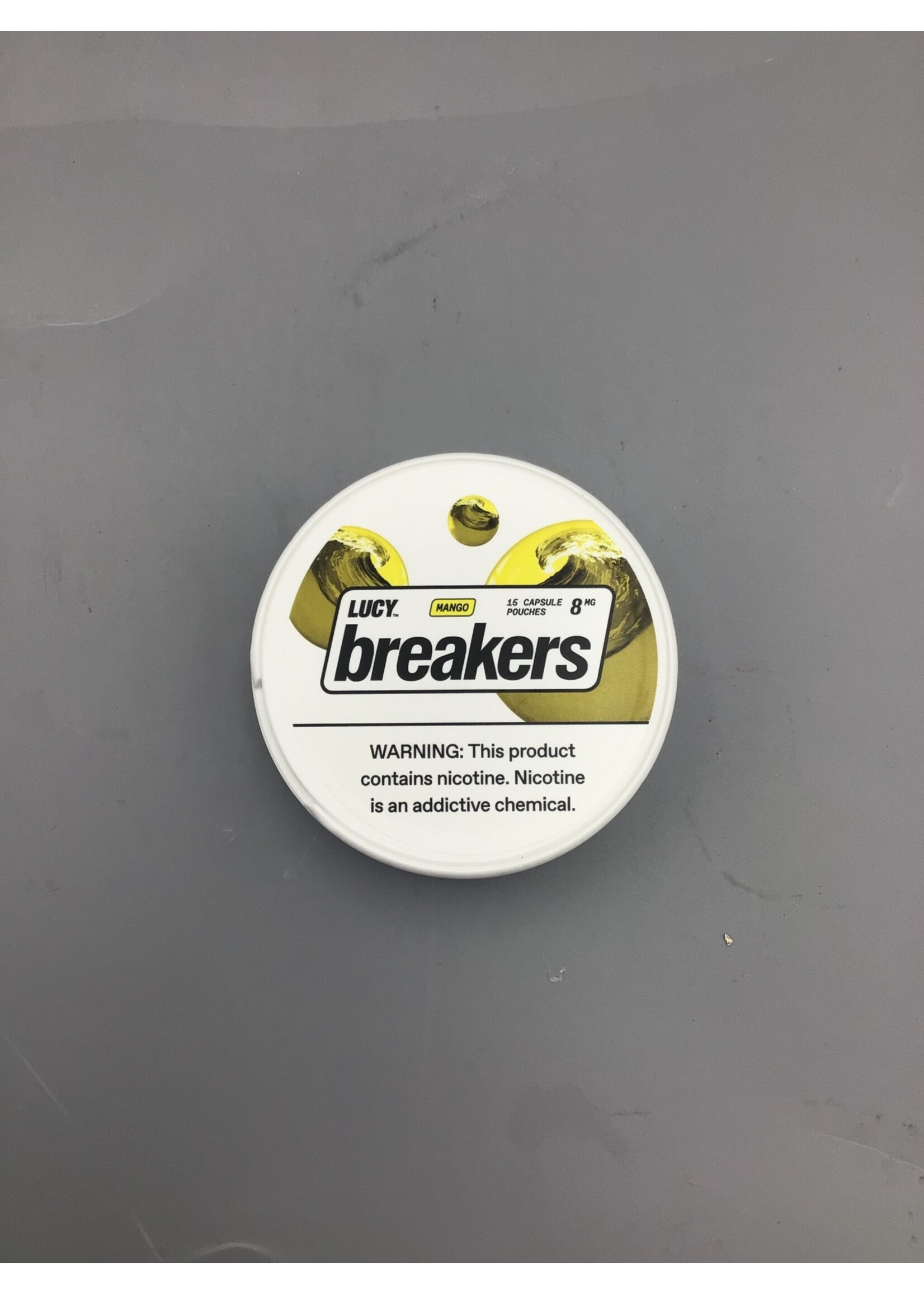 Lucy Breakers nicotine pouches mango 8mg tin