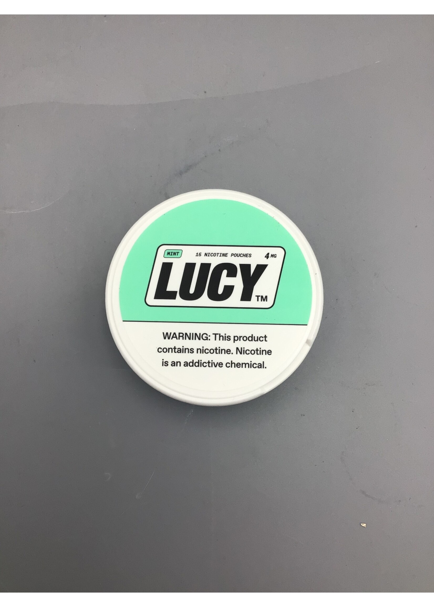 Lucy nicotine pouches mint  4mg  tin