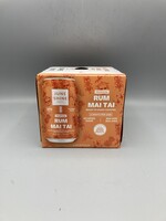 Juneshine spirits tropical rum mai tai 10% abv 4pk-12oz cans
