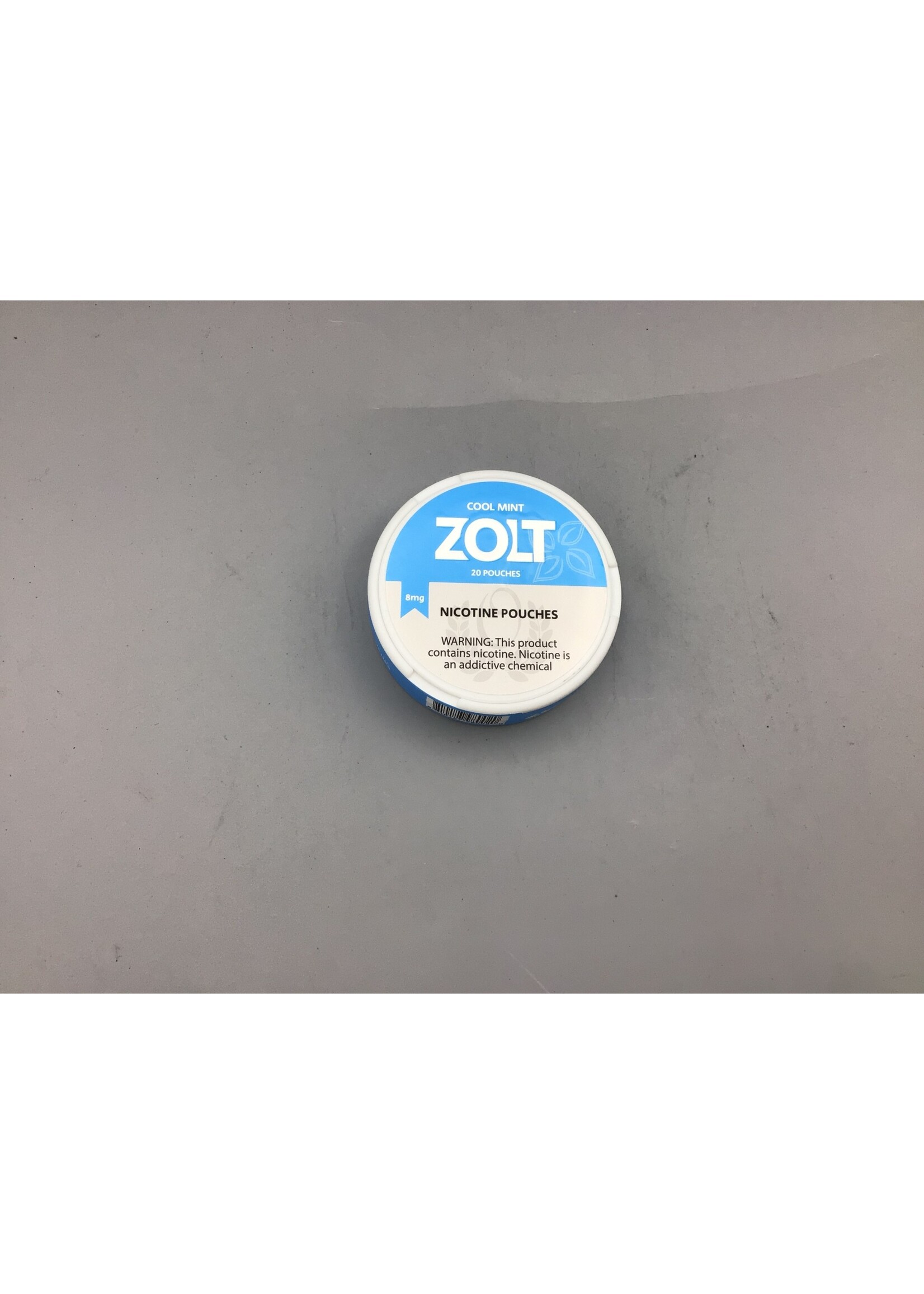 Zolt Nicotine Pouches cool mint 8mg tin