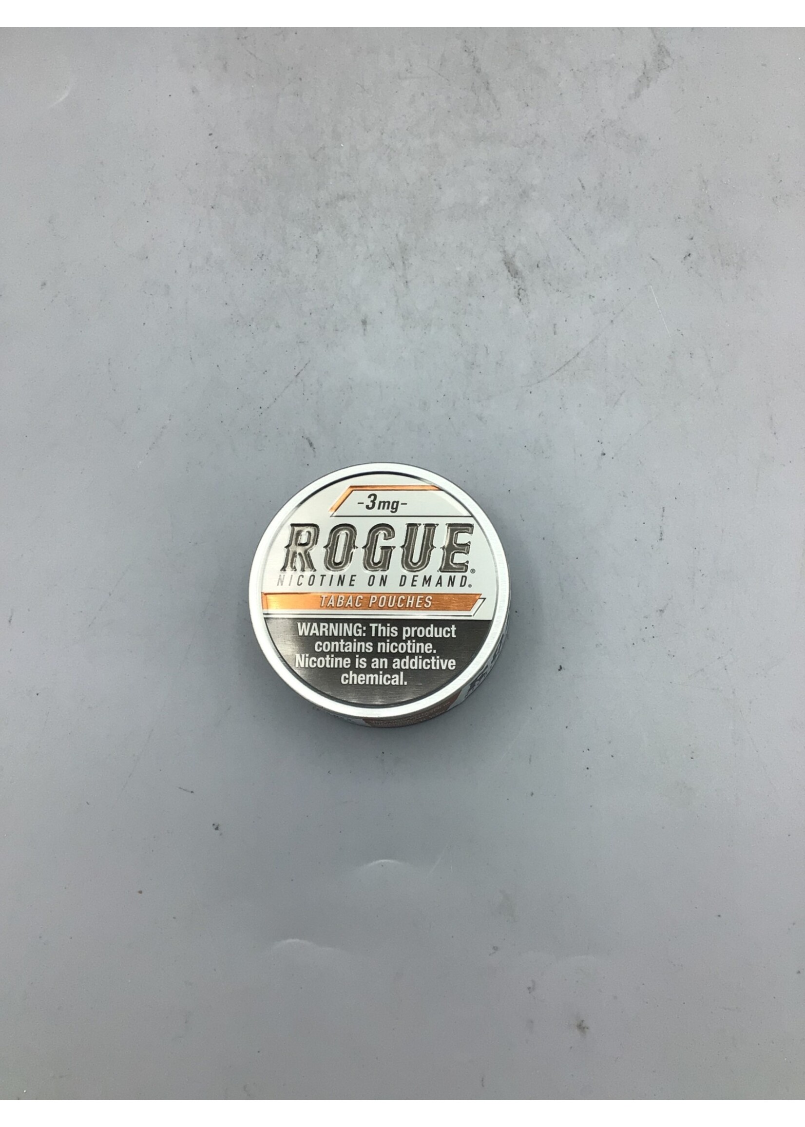 Rogue Tabac Flavor 3mg Nicotine Pouches