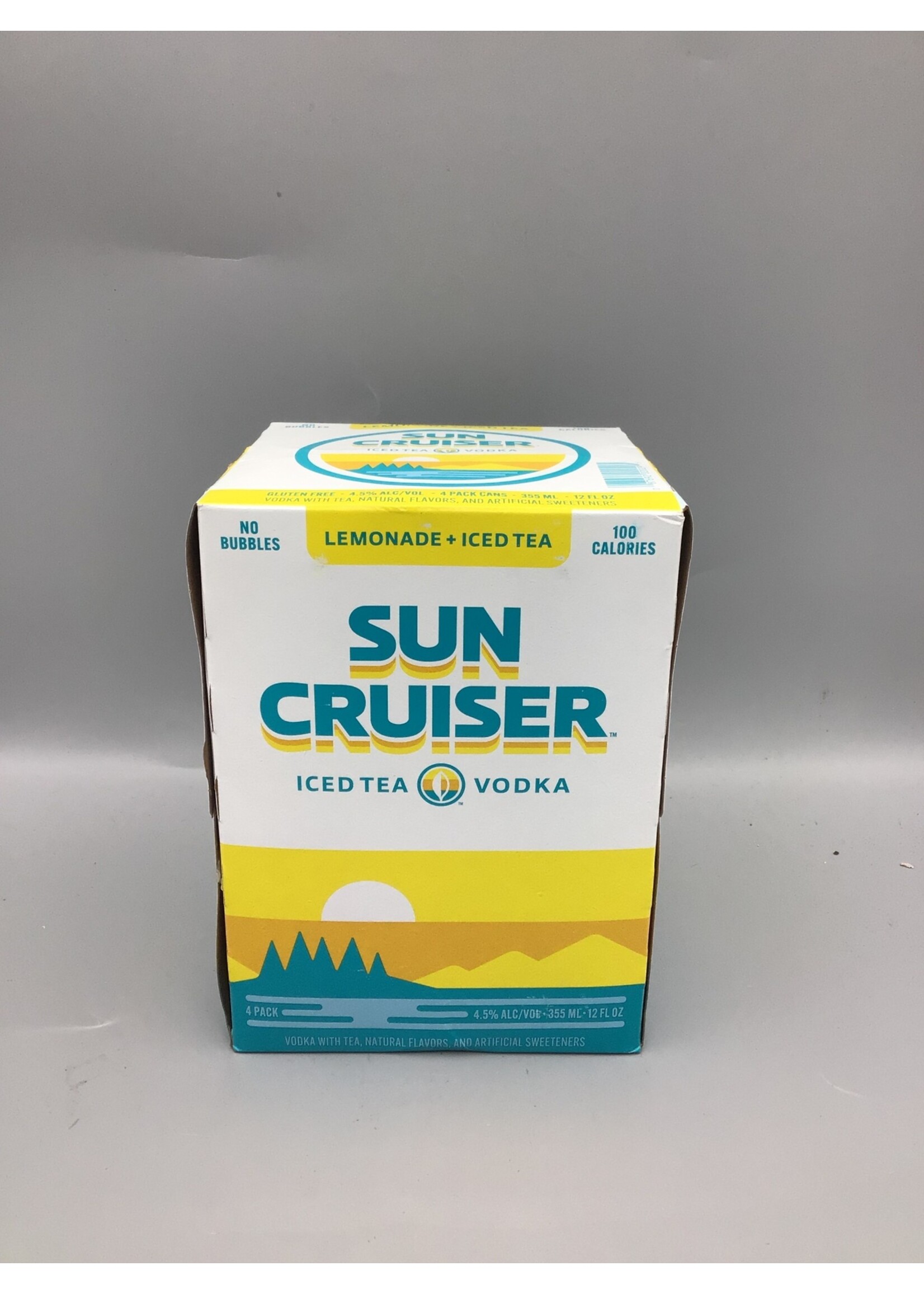 Sun Cruiser Lemonade +Iced Tea Plus Vodka  4.5% abv 4pk-355ml can