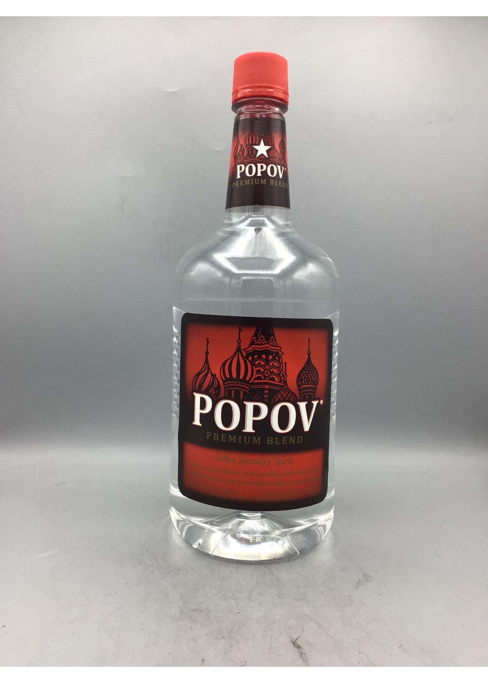 Popov Vodka 40% abv 1.75 Liter
