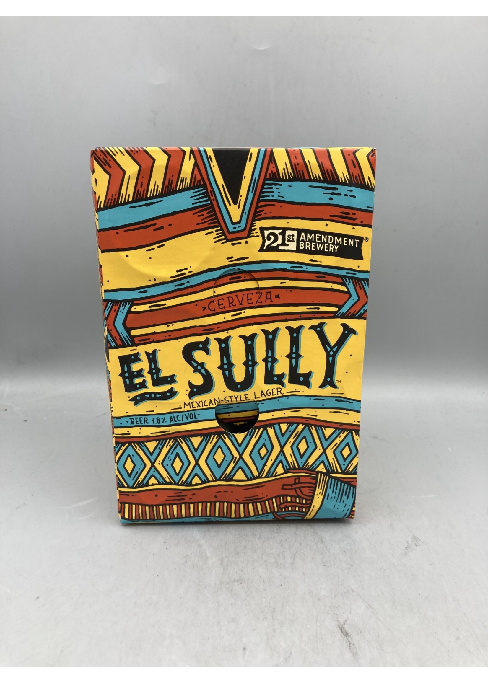 21st Amendment  El Sully Mexican Style Lager 4.8% abv 6pk-12oz can