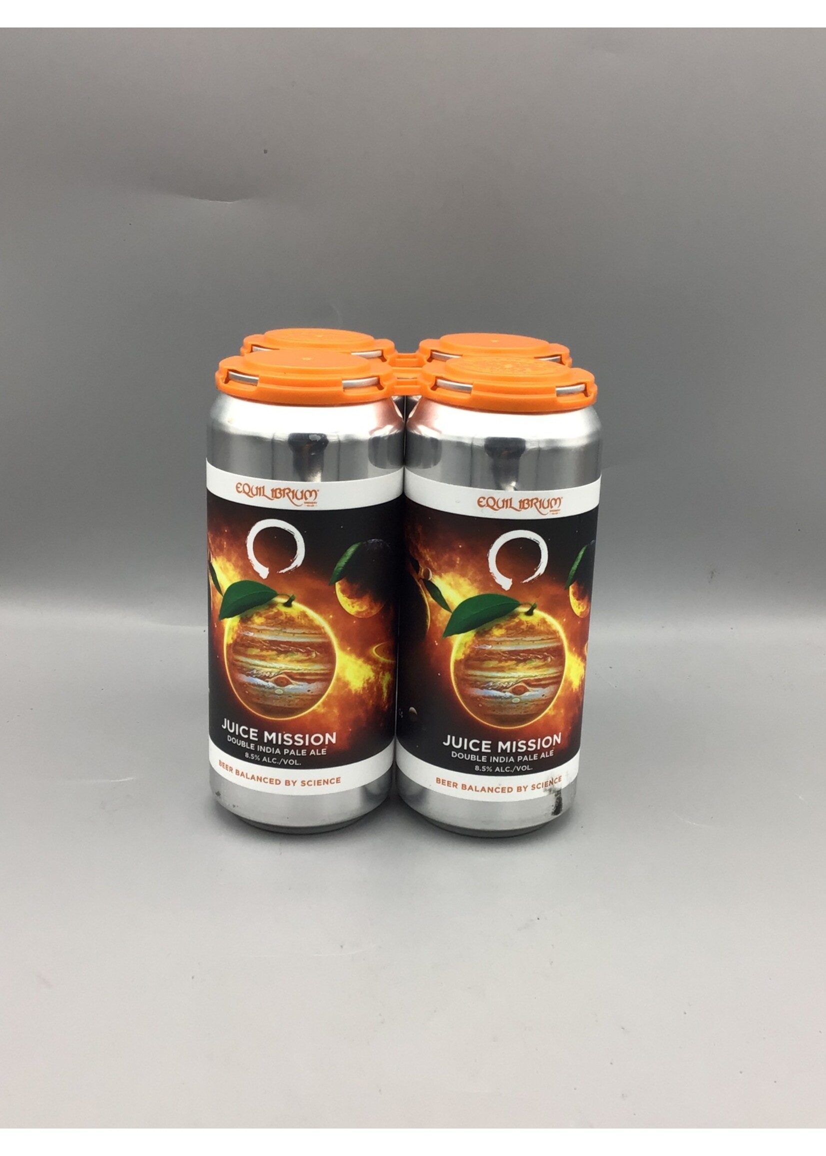 Equilibrium Brew Co. Juice Mission Double IPA 8.5% abv 4pk -16oz cans