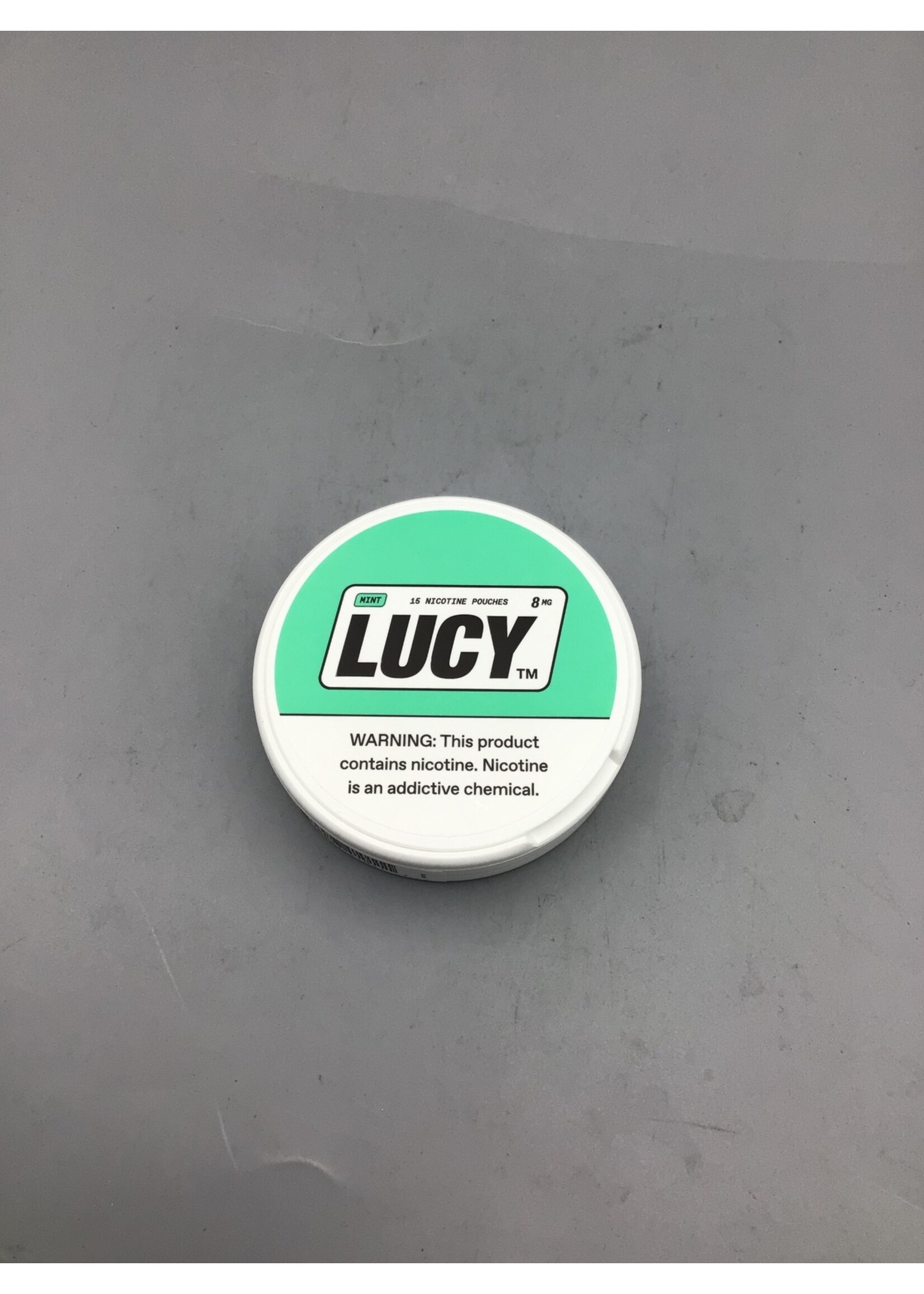 lucy Lucy nicotine pouches mint  8mg  tin
