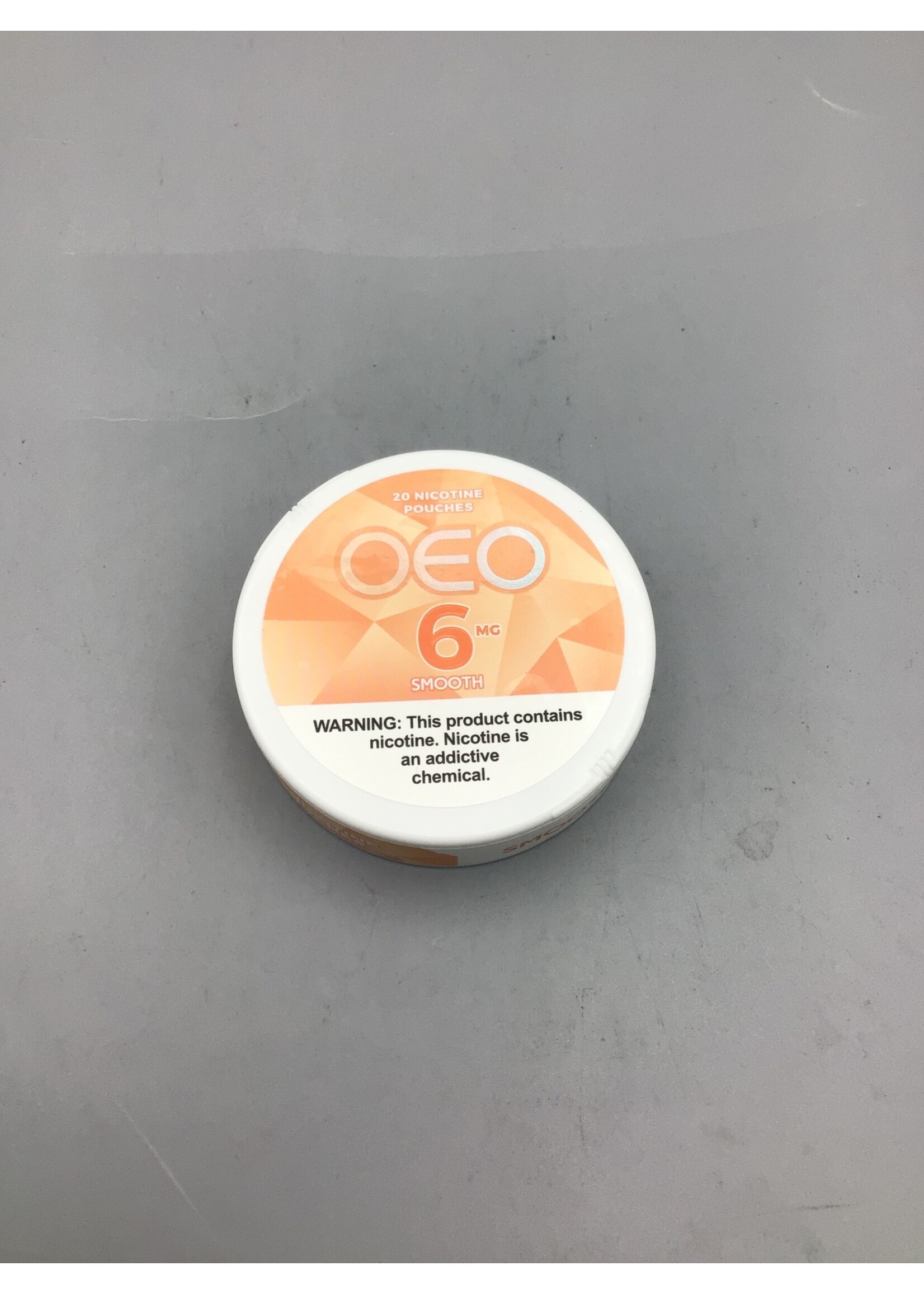 OEO OEO Nicotine Pouches  Smooth 6mg tin