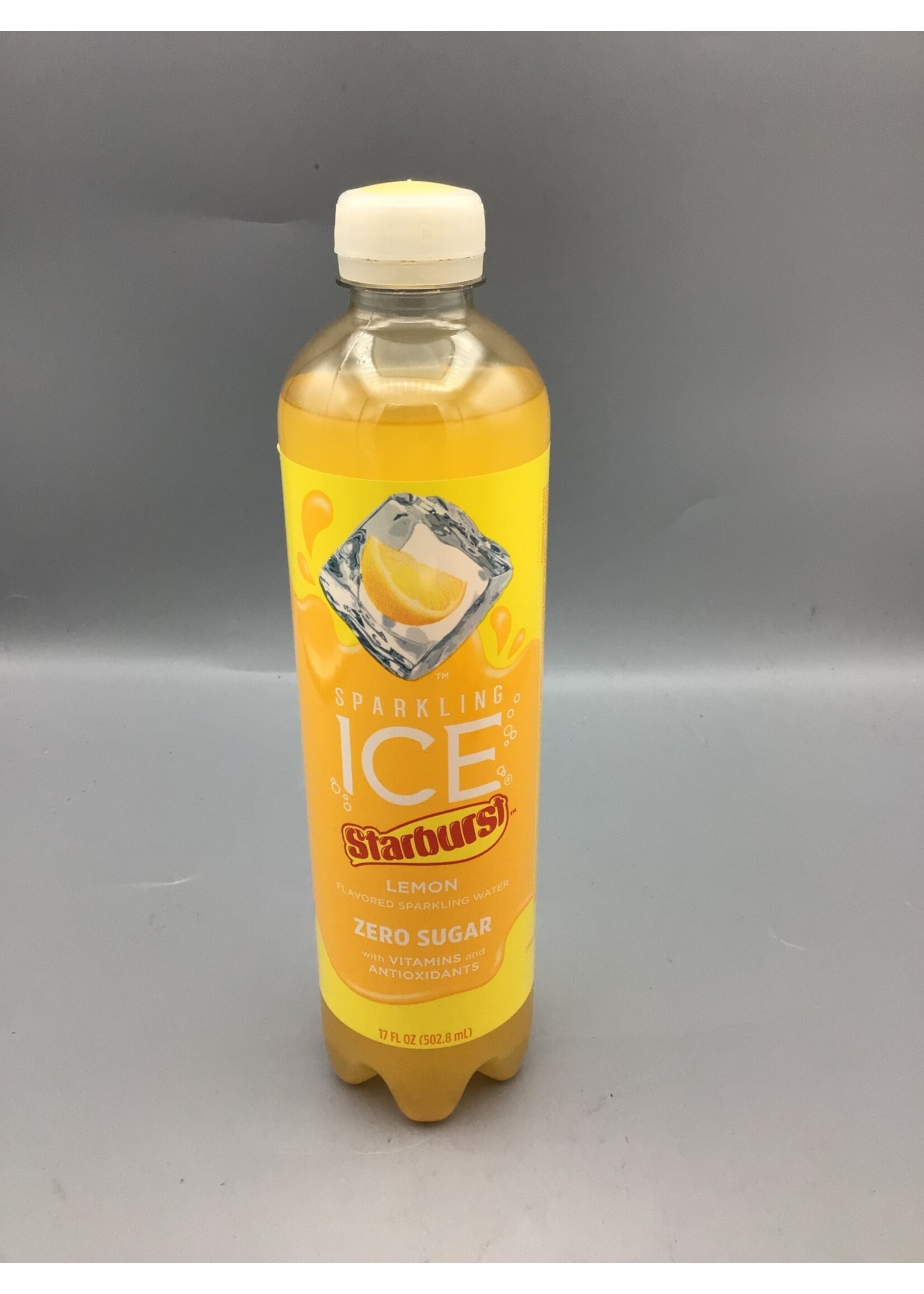 Sparkling Ice Starburst Lemon 17oz bottle