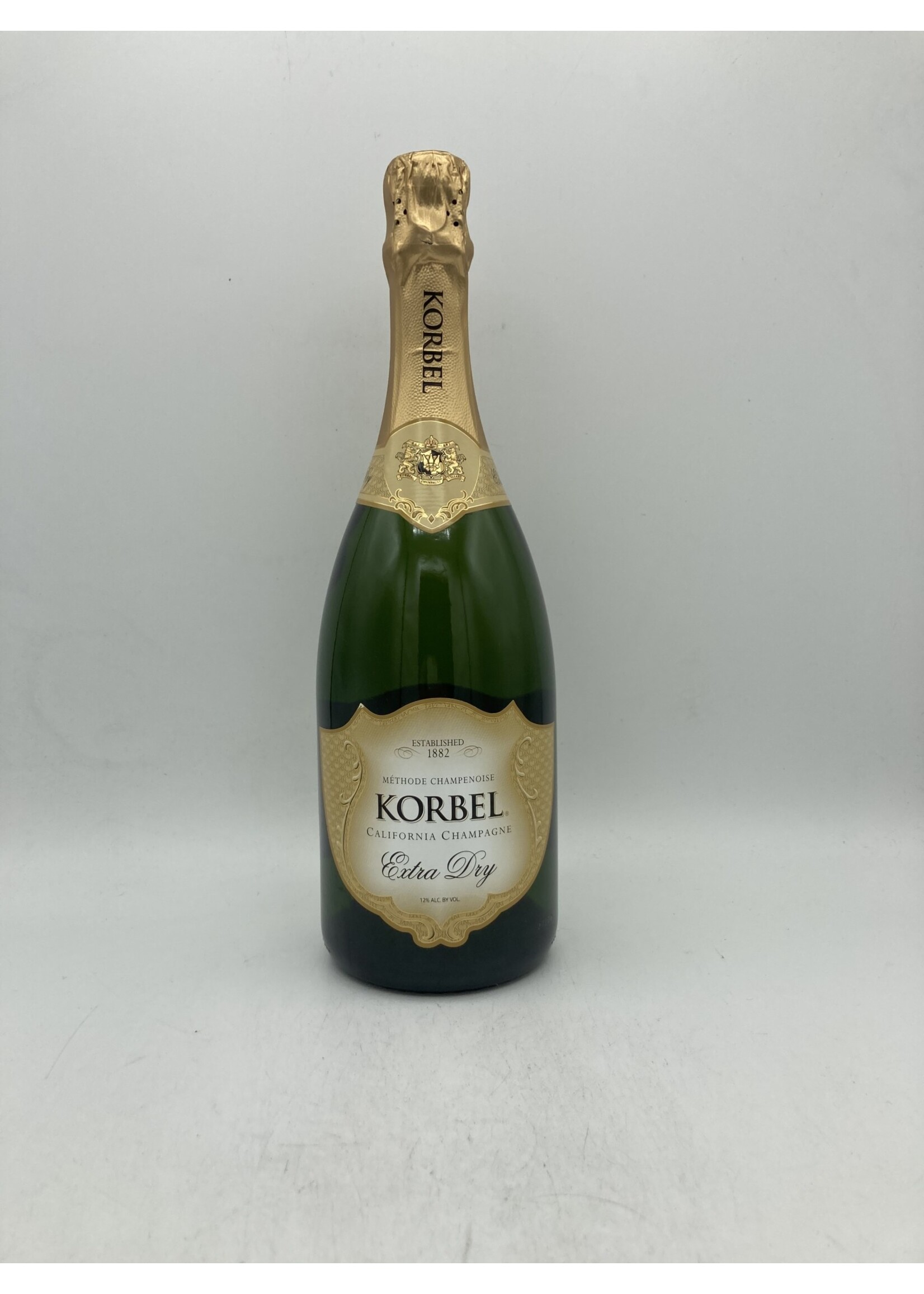 Korbel sparkling wine extra dry 12% abv 750ml