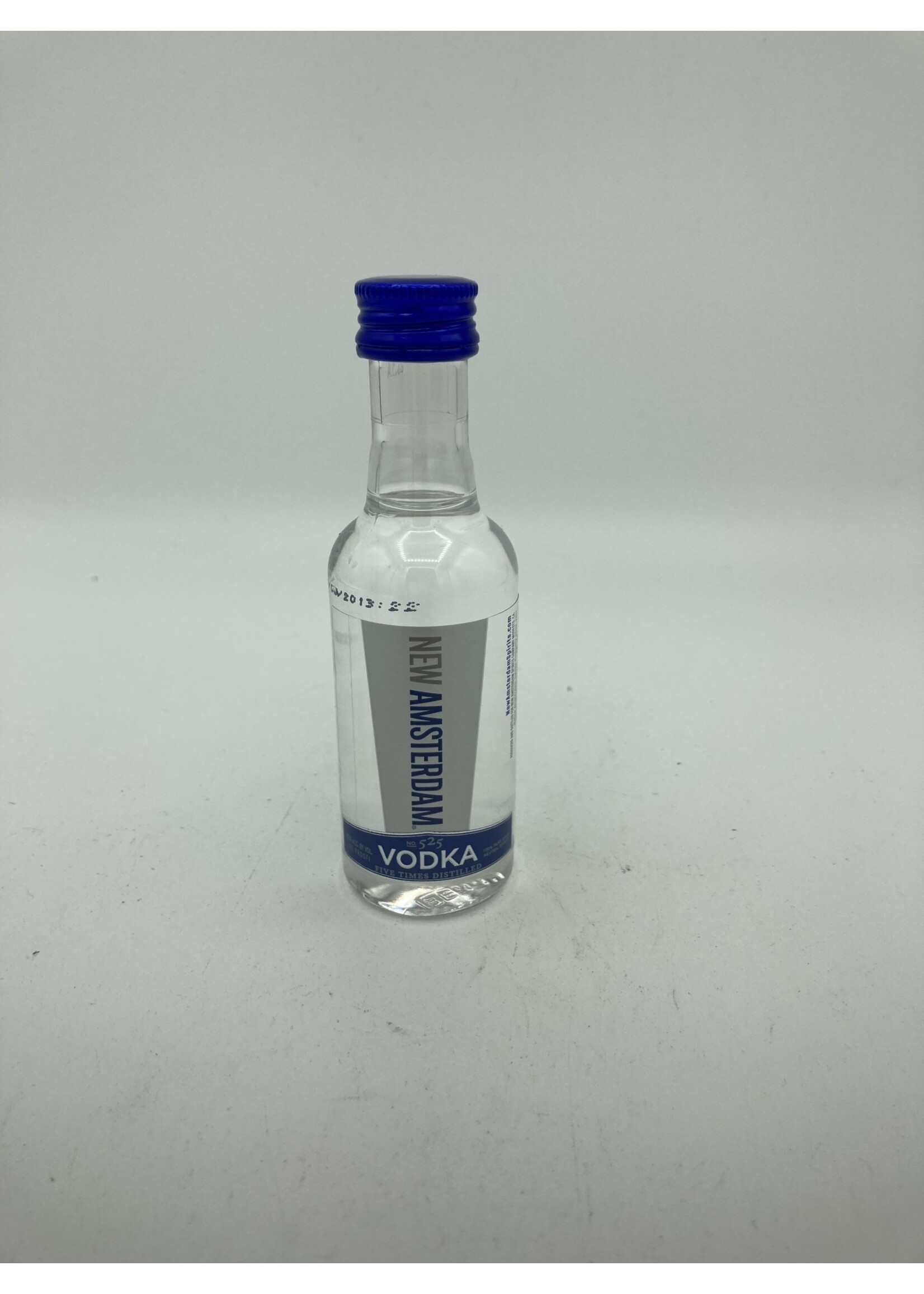 New Amsterdam vodka  40% abv 80 proof blue 50ml