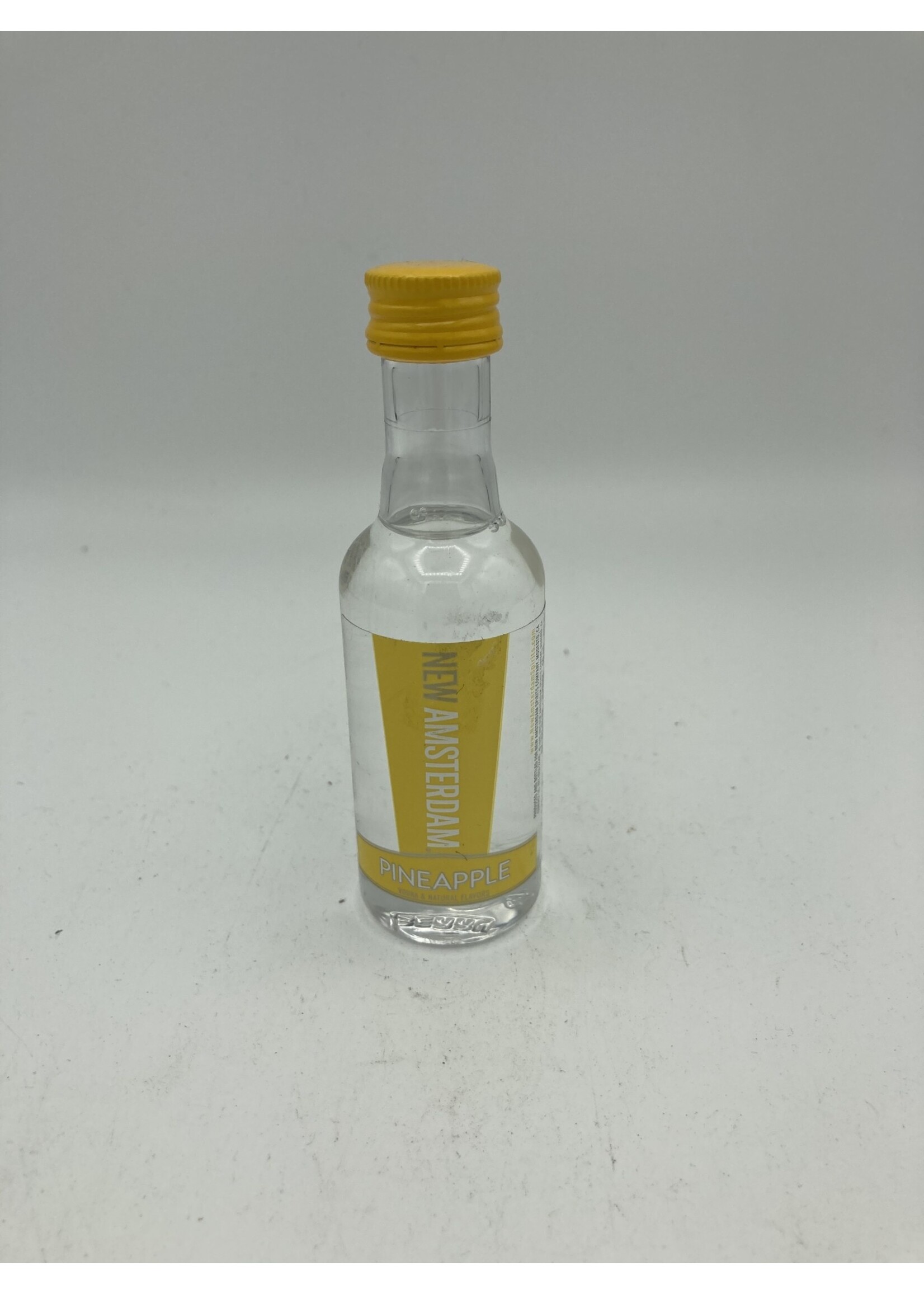 New Amsterdam vodka pineapple  35% abv 70 proof 50ml