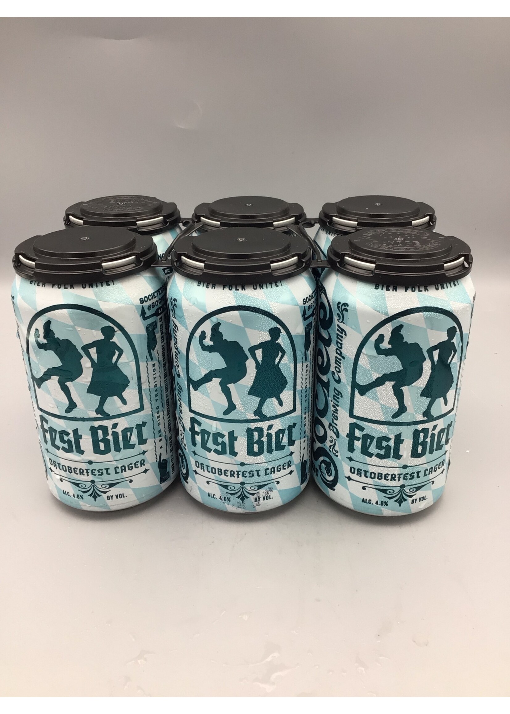 Societe Brew co. Fest Bier Oktoberfest Lager 4.6% abv 6pk-12oz can