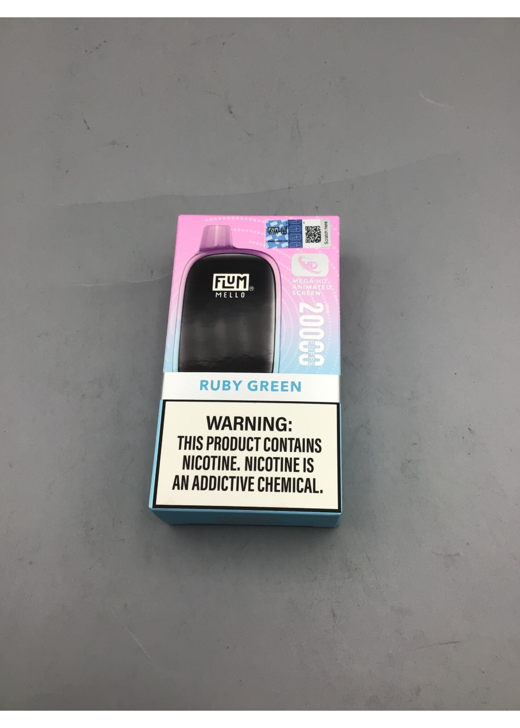 Flum Mello  Ruby Green(strawberryguava) 20000 puffs