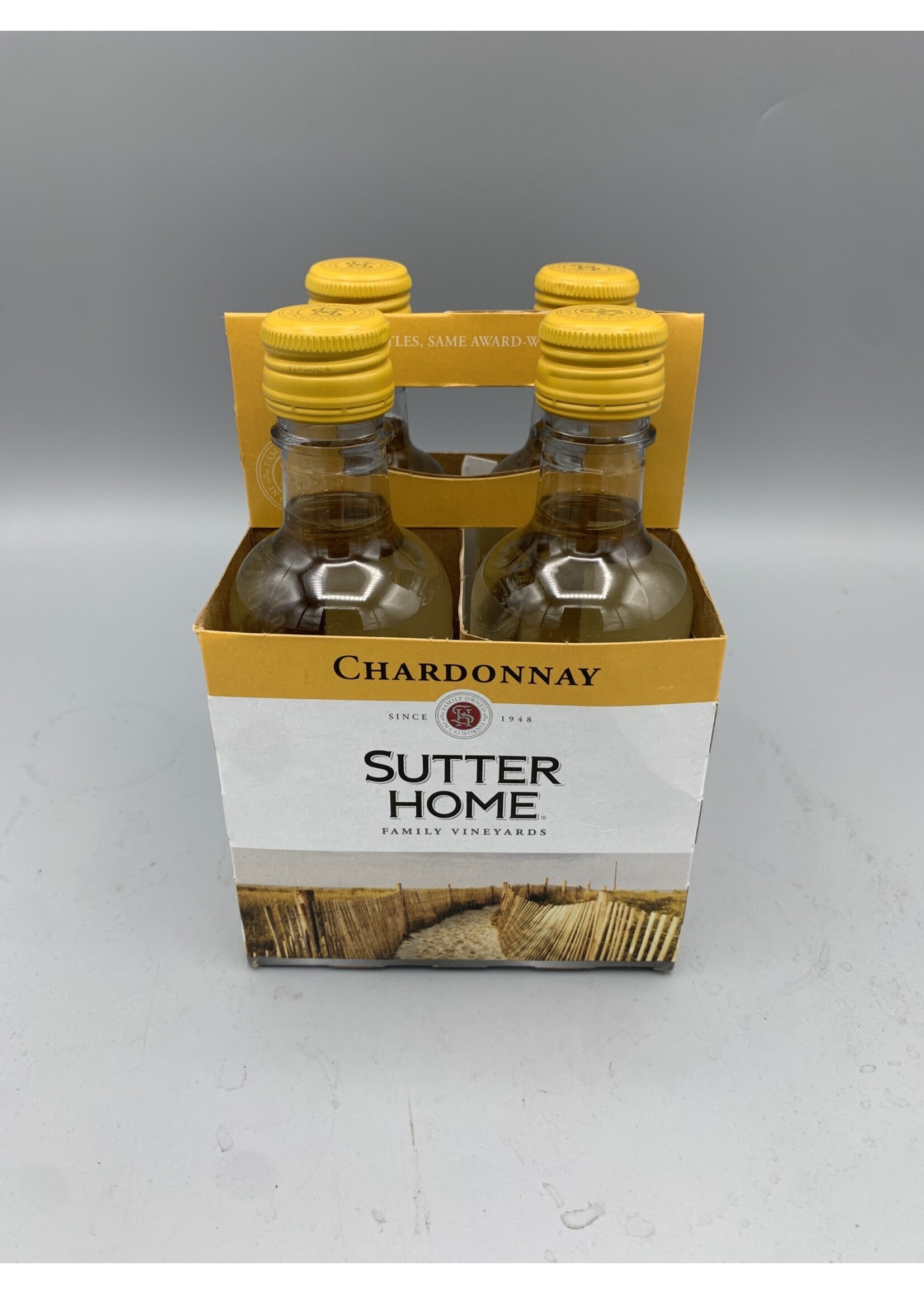 Sutter Home chardonnay 4pk-187ml