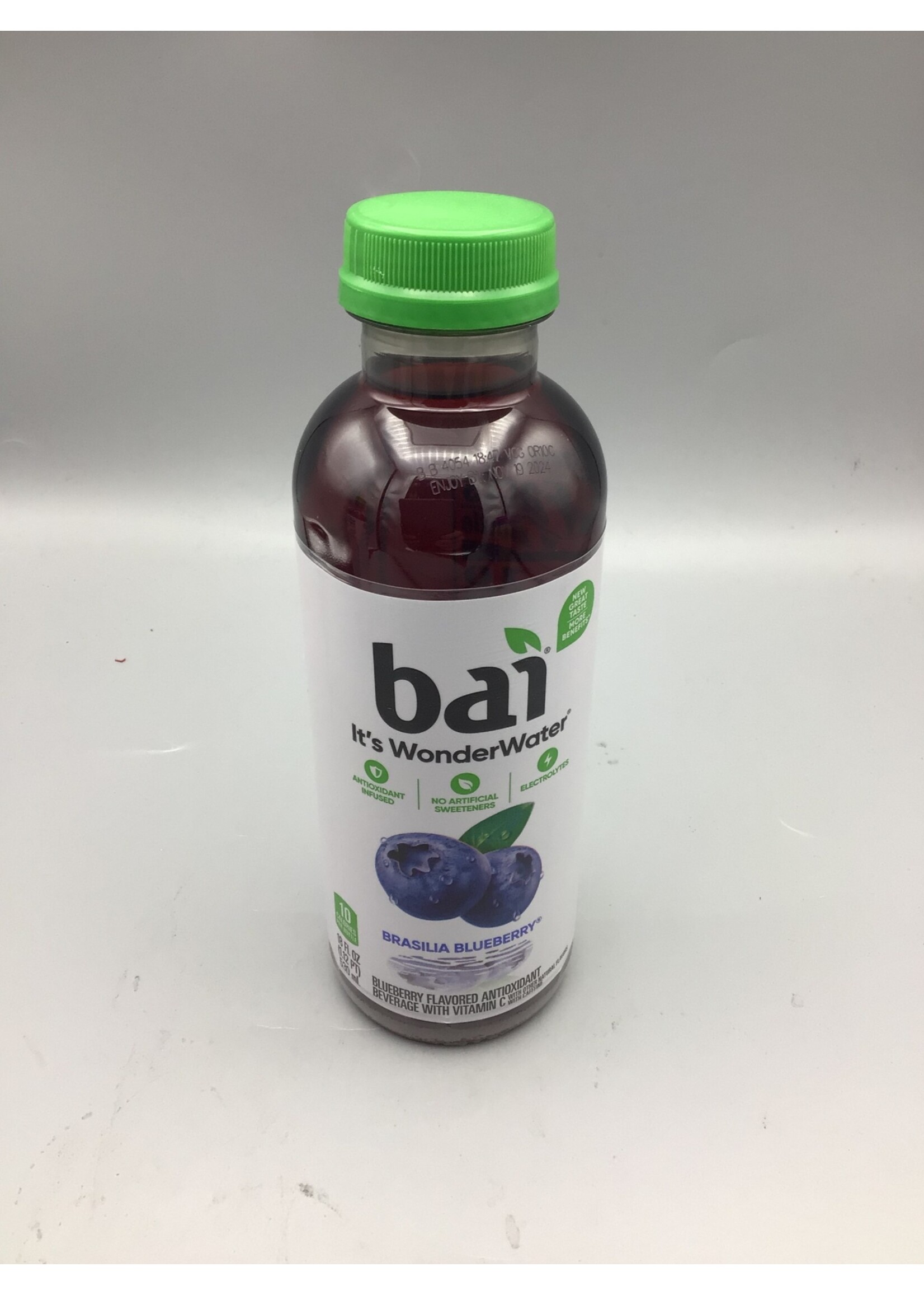 Bai antioxidant infusion Brasil Blueberry 18oz bottle