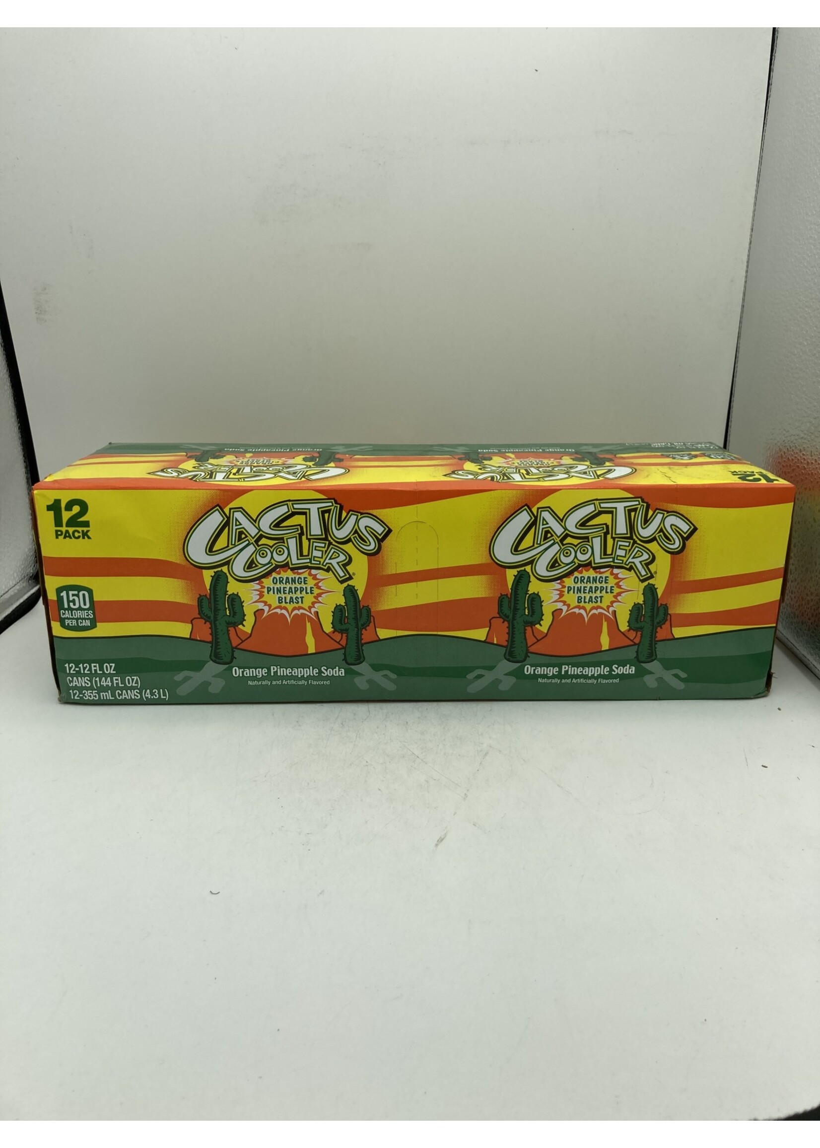 Cactus Cooler orange pineapple blast 12pk-12oz can