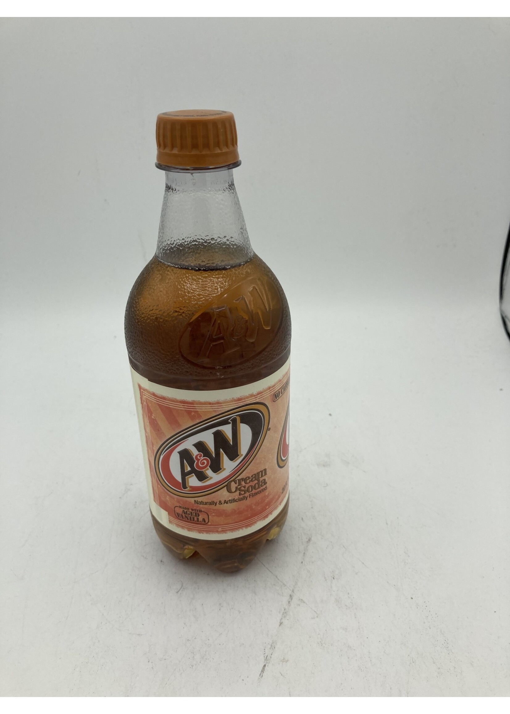 A&W Root Beer cream soda 20oz bottle