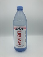 Evian water natural spring water 33.8oz (1 liter) bottle