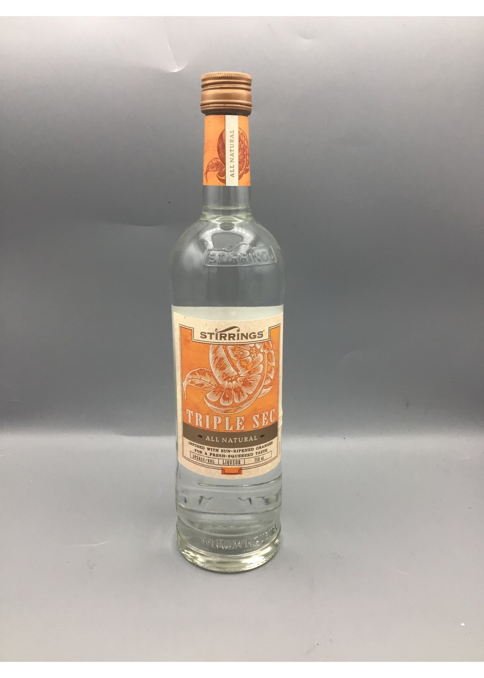 Stirrings Triple Sec Liqueur 30%abv 750ml
