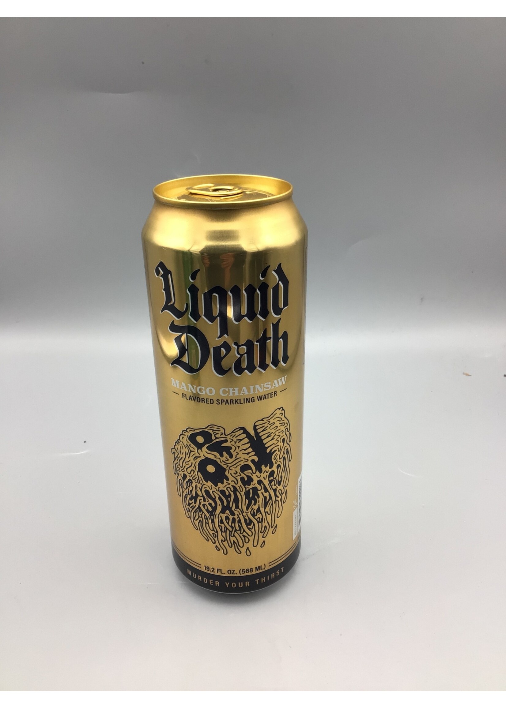 Liquid Death  mango chainsaw 19.2oz (568ml) can