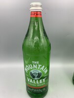 The Mountain  Valley Water  Spring  1 liter glass bottle