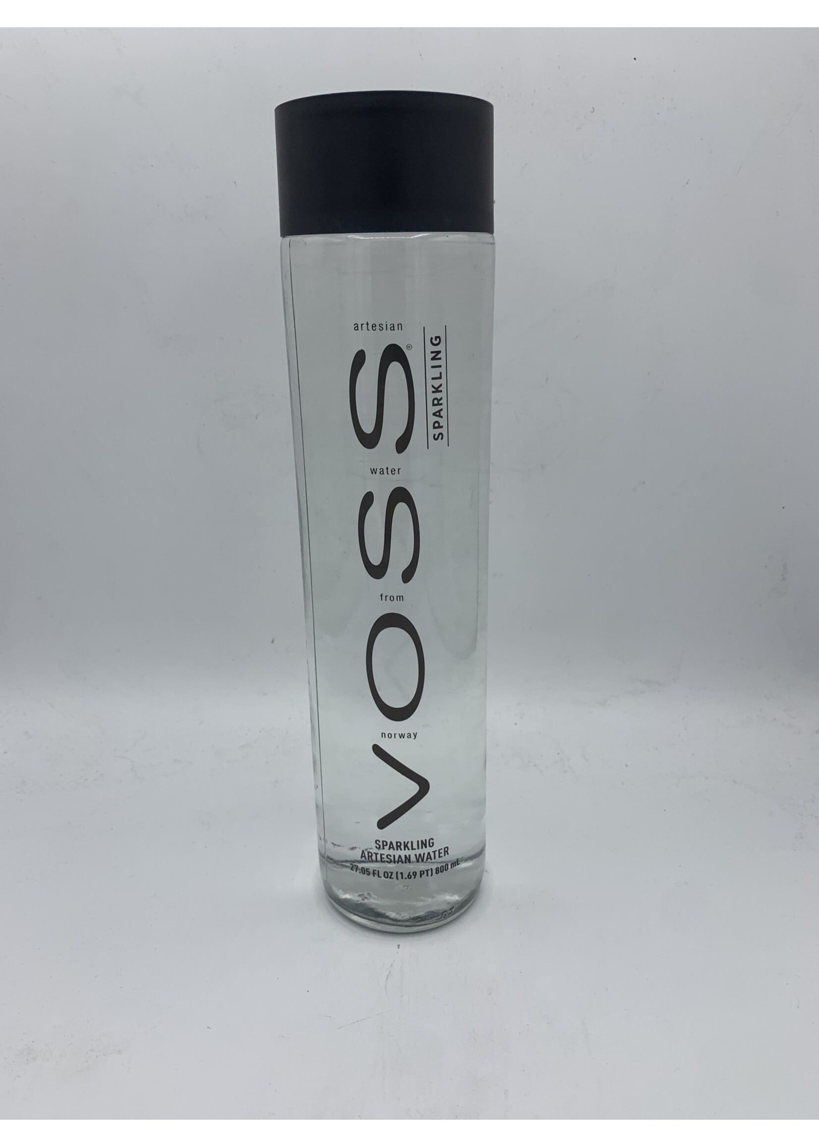 Voss Artesian Water  Sparkling 27.05oz (800ml) glass bottle