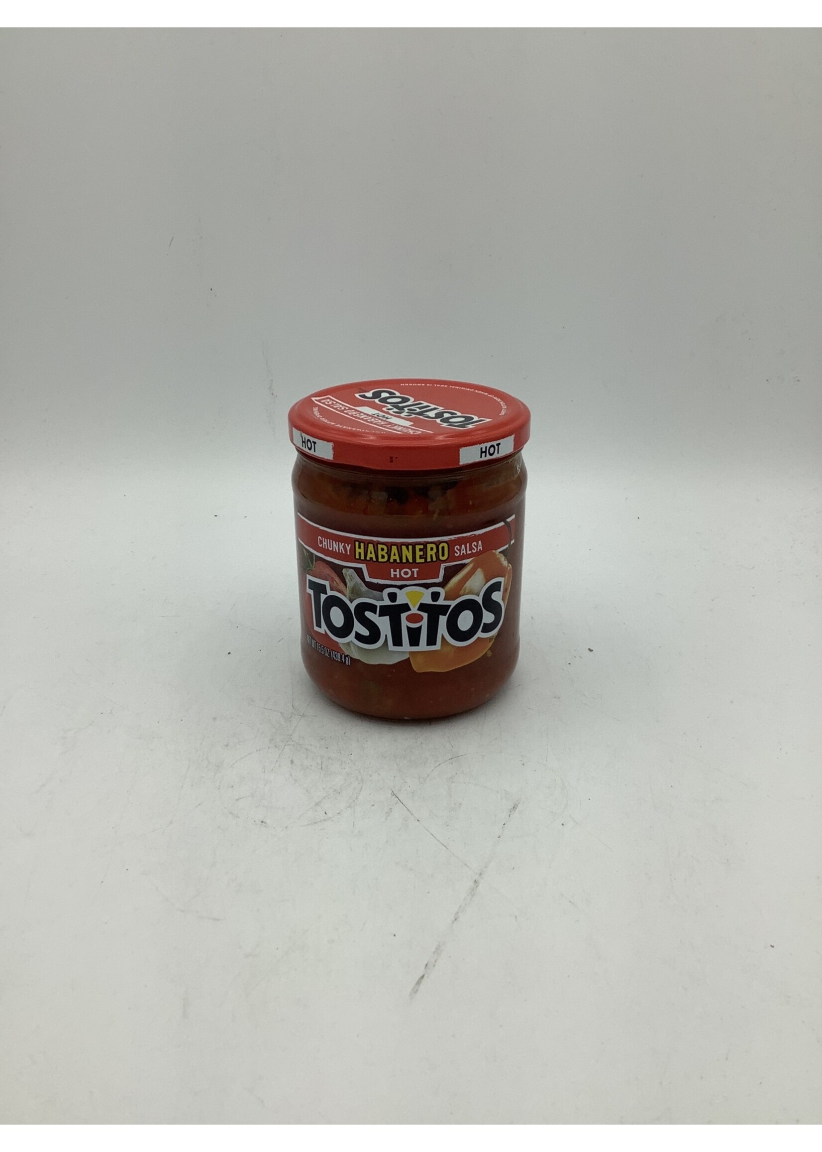 Tostitos dip salsa hot chunky habanero 15.5oz (439.4g)