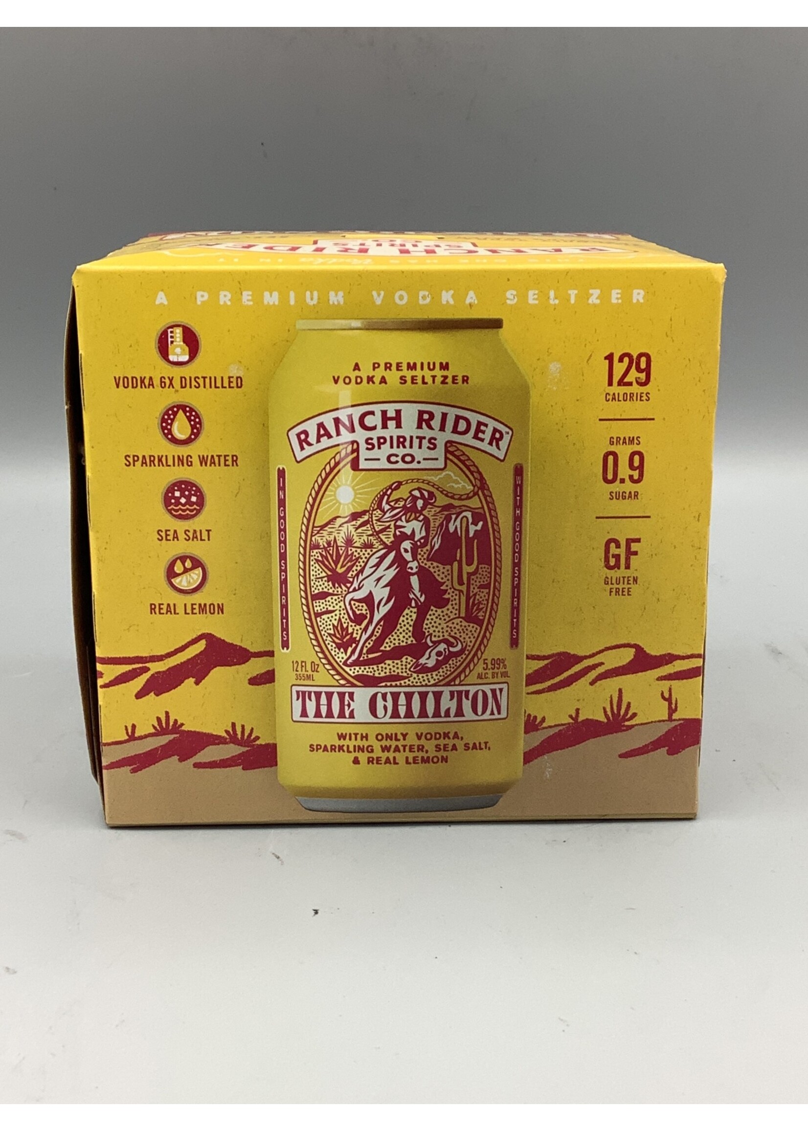 Ranch rider spirits co. The chilton 6% abv 4pk-12oz can