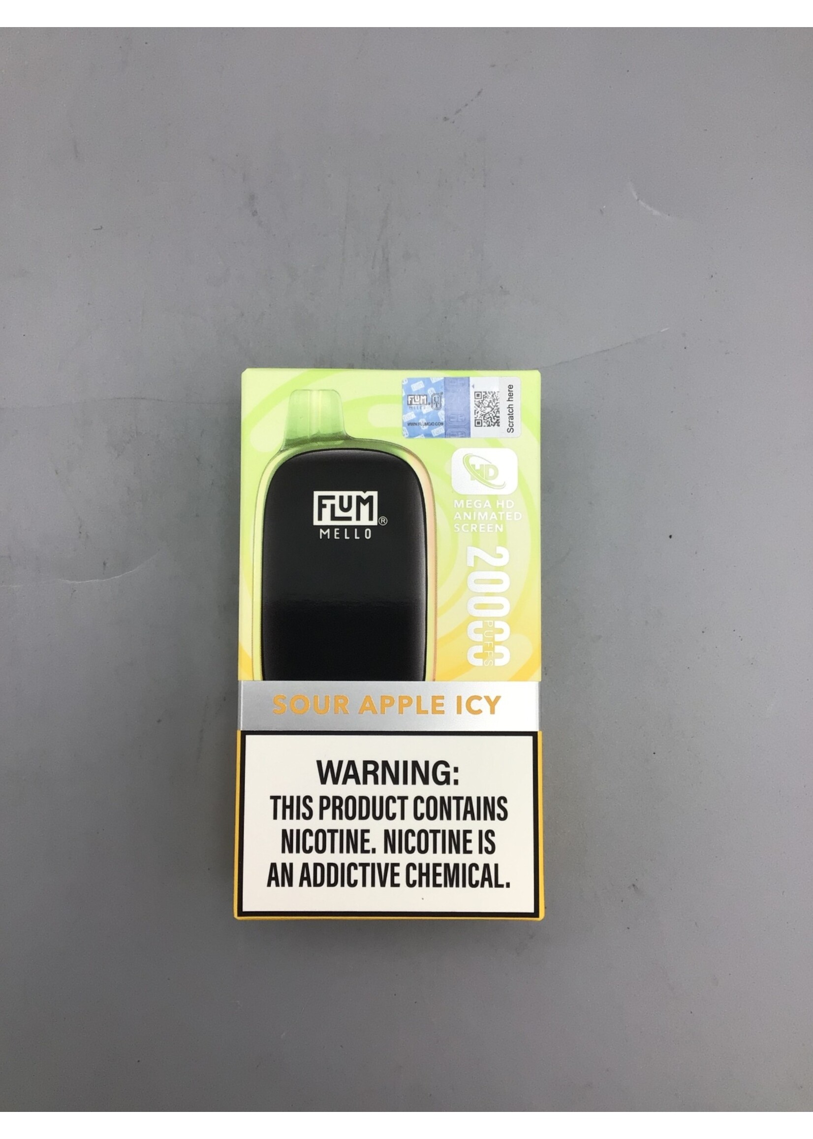 FLUM Flum Mello  Sour Apple Icy  20000 puffs