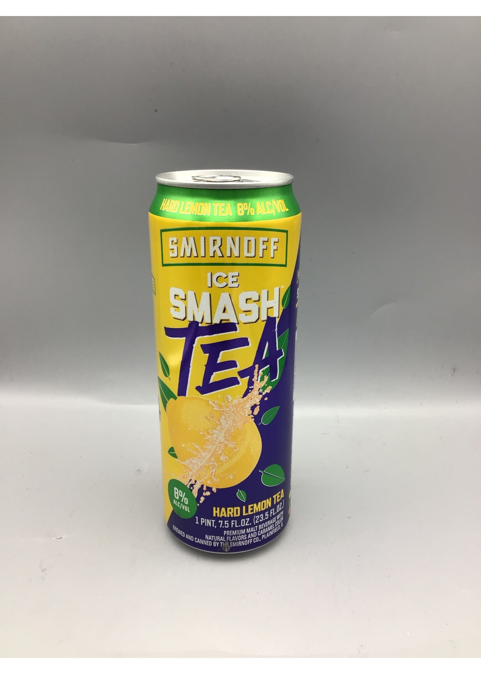 Smirnoff ICE Smash Tea  Hard Lemon Tea 8% abv 23.5oz - Can
