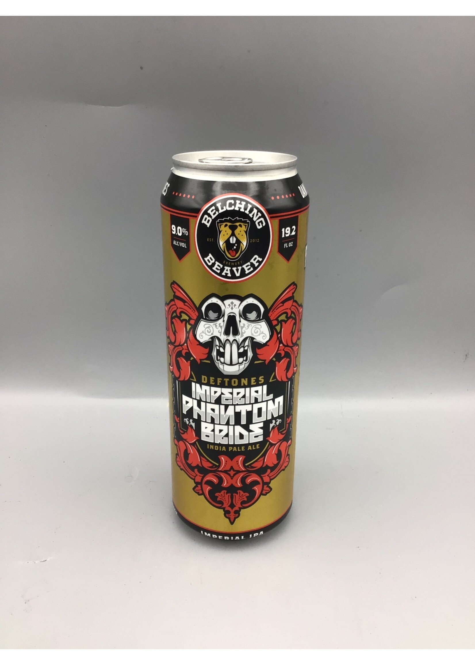 Belching Beaver brew co. Deftones Imperial Phantom Bride IPA 9.0% abv 19.2oz can