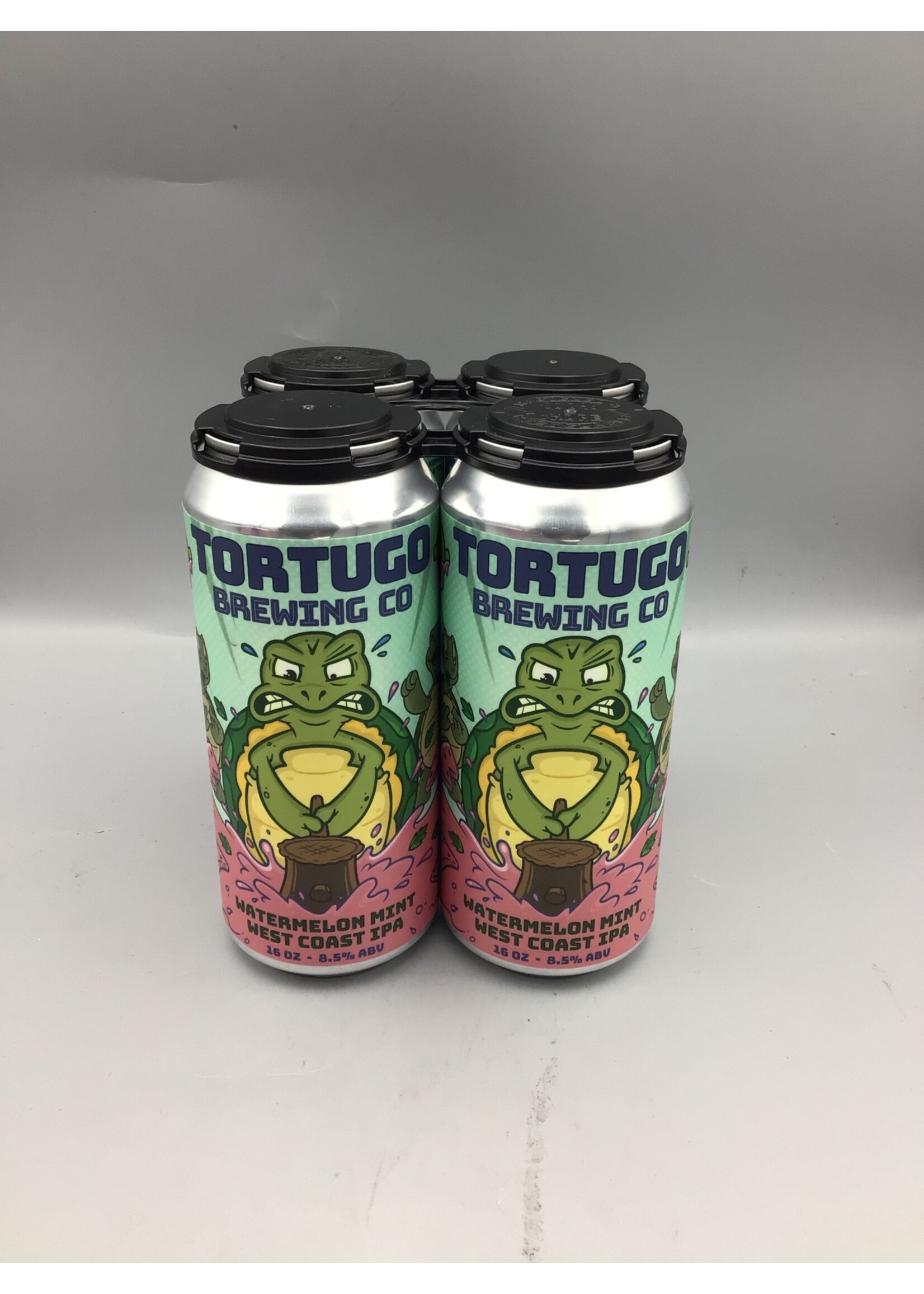 Tortugo Brew Co. Watermelon Mint West Coast Ipa 8.5% abv 4pk-16oz cans