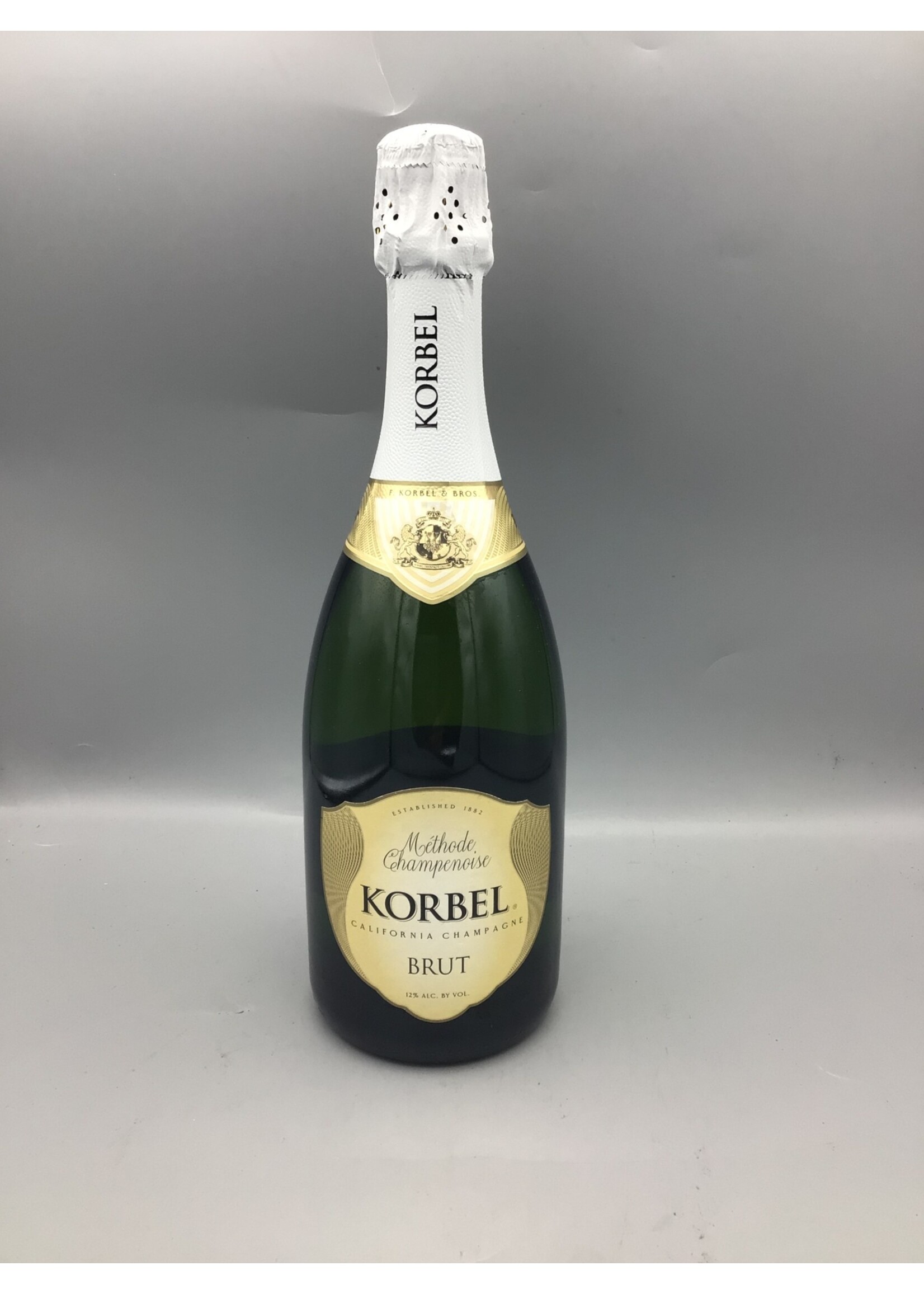 Korbel sparkling wine brut 12% abv 750ml