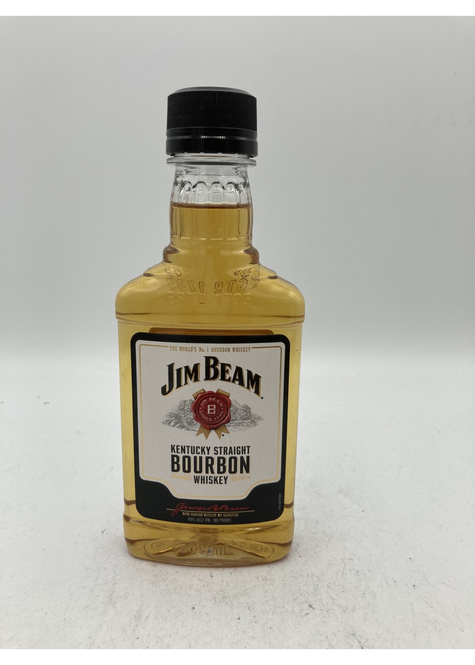 JIM BEAM Jim Beam Kentucky Straight Bourbon 80 Proof 200ml
