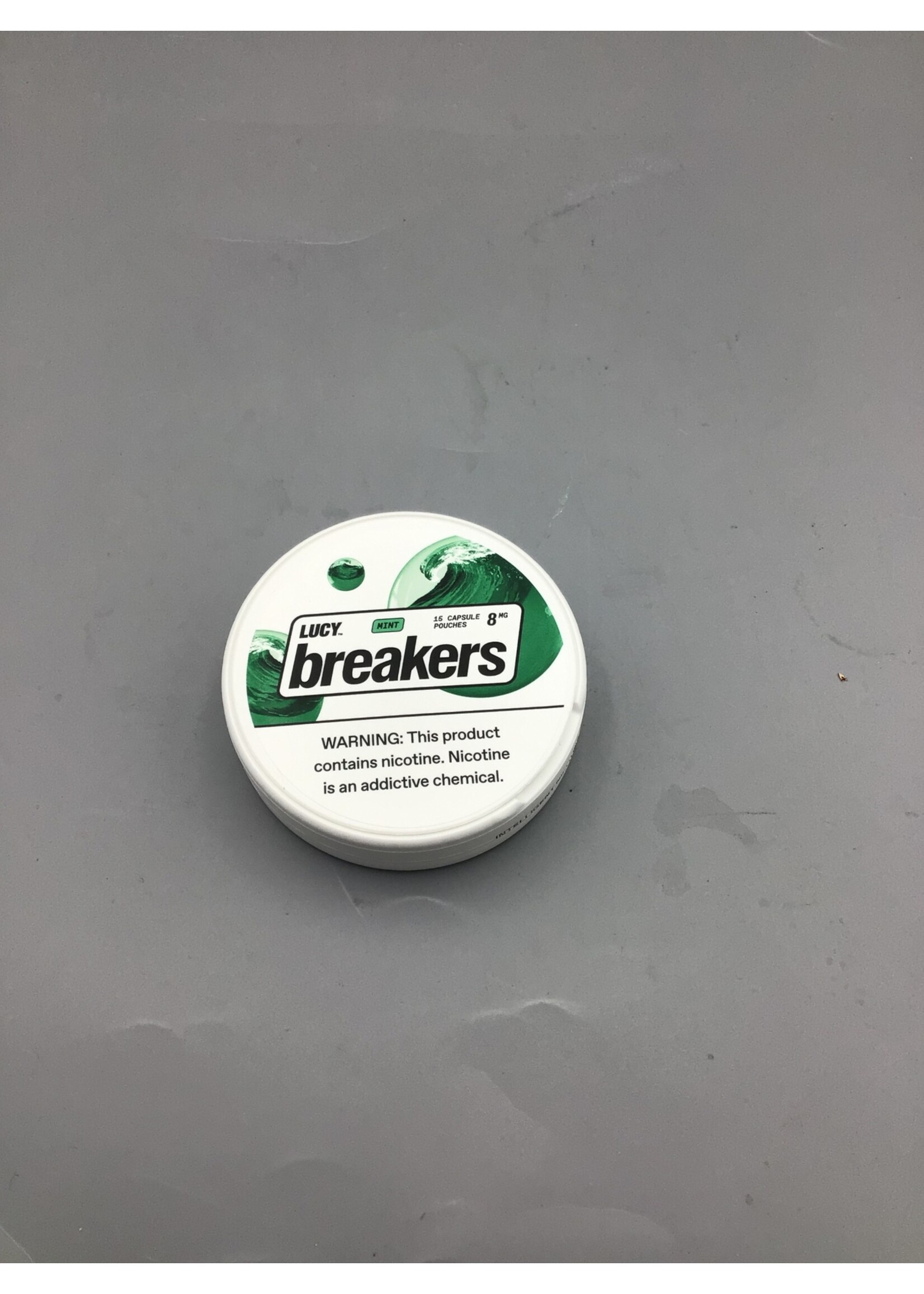 Lucy Breakers nicotine pouches mint 8mg tin