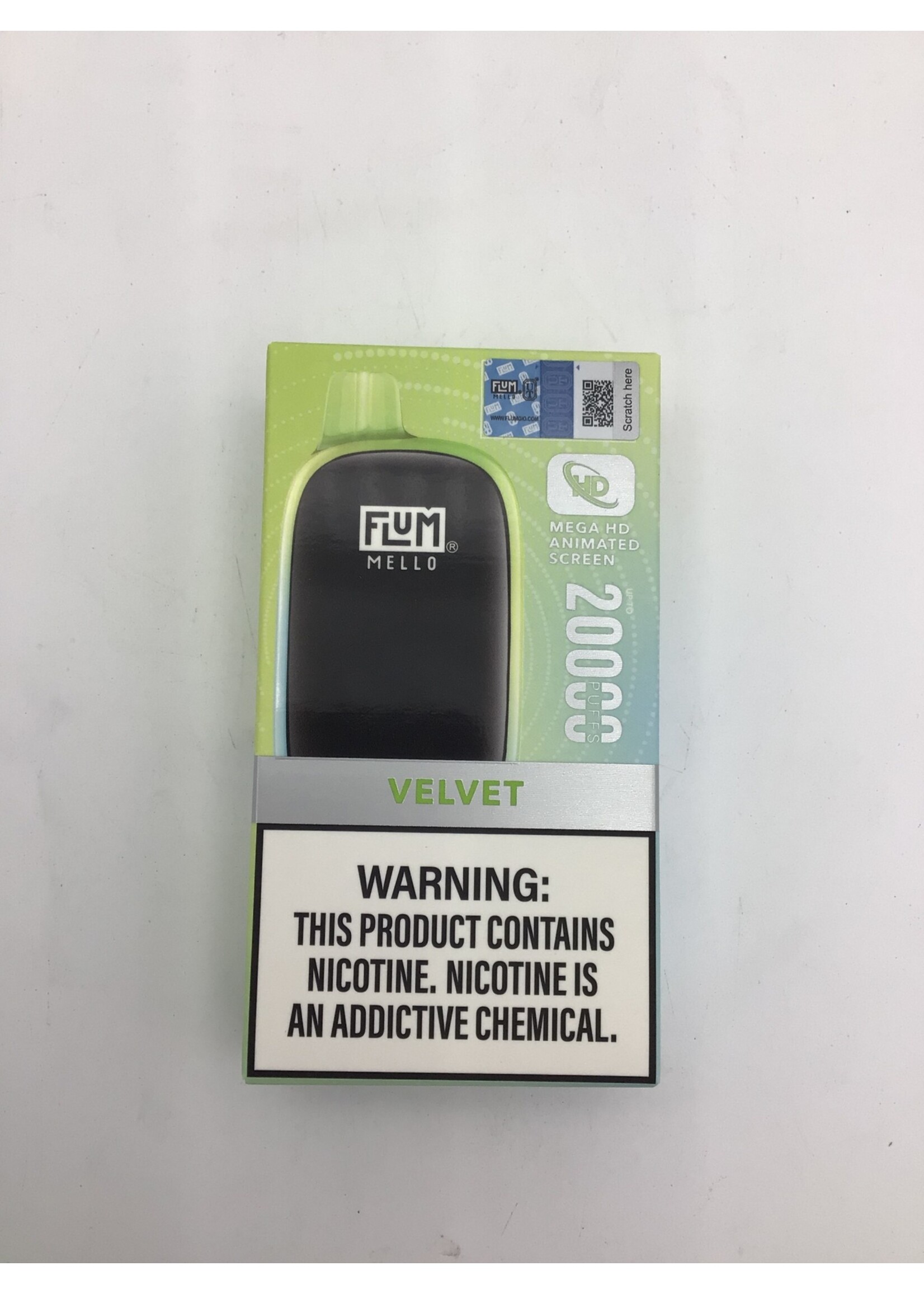 Flum Mello Velvet  (cream vanilla)20000 puffs