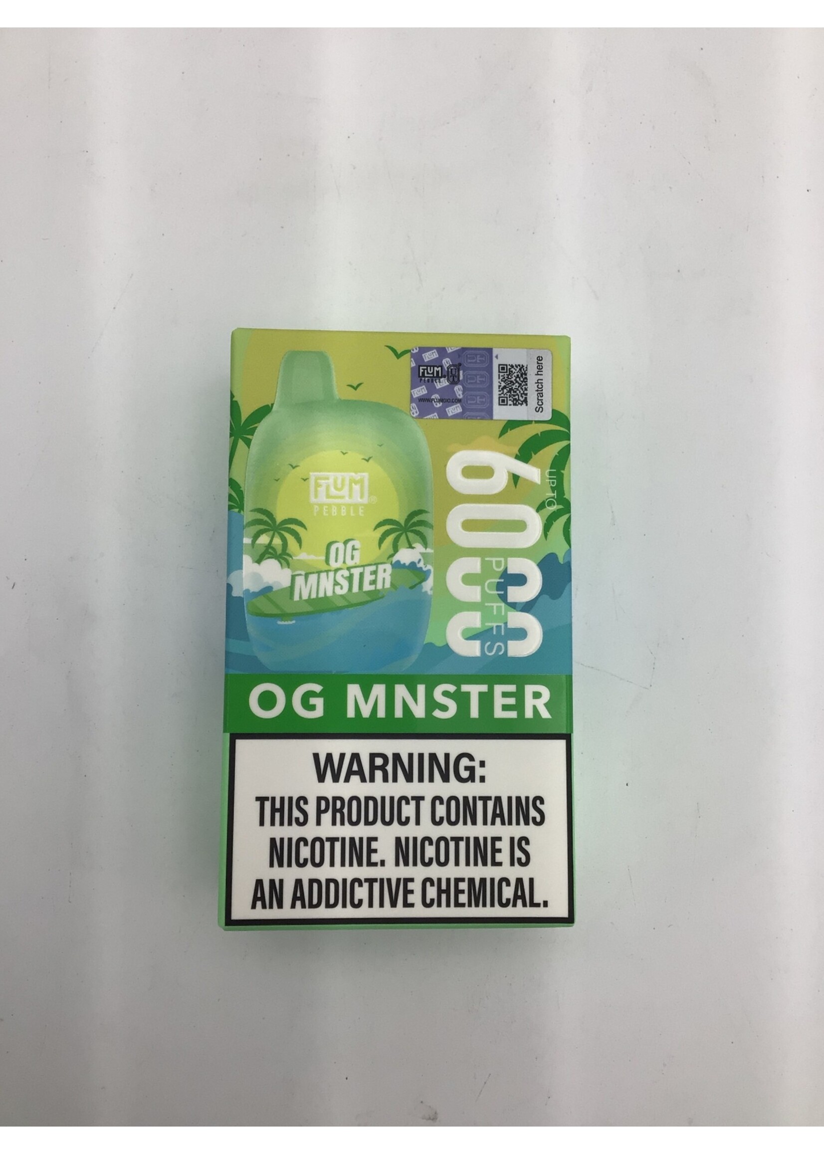 Flum Pebble OG Mnster 6000 Puffs Rechargeable