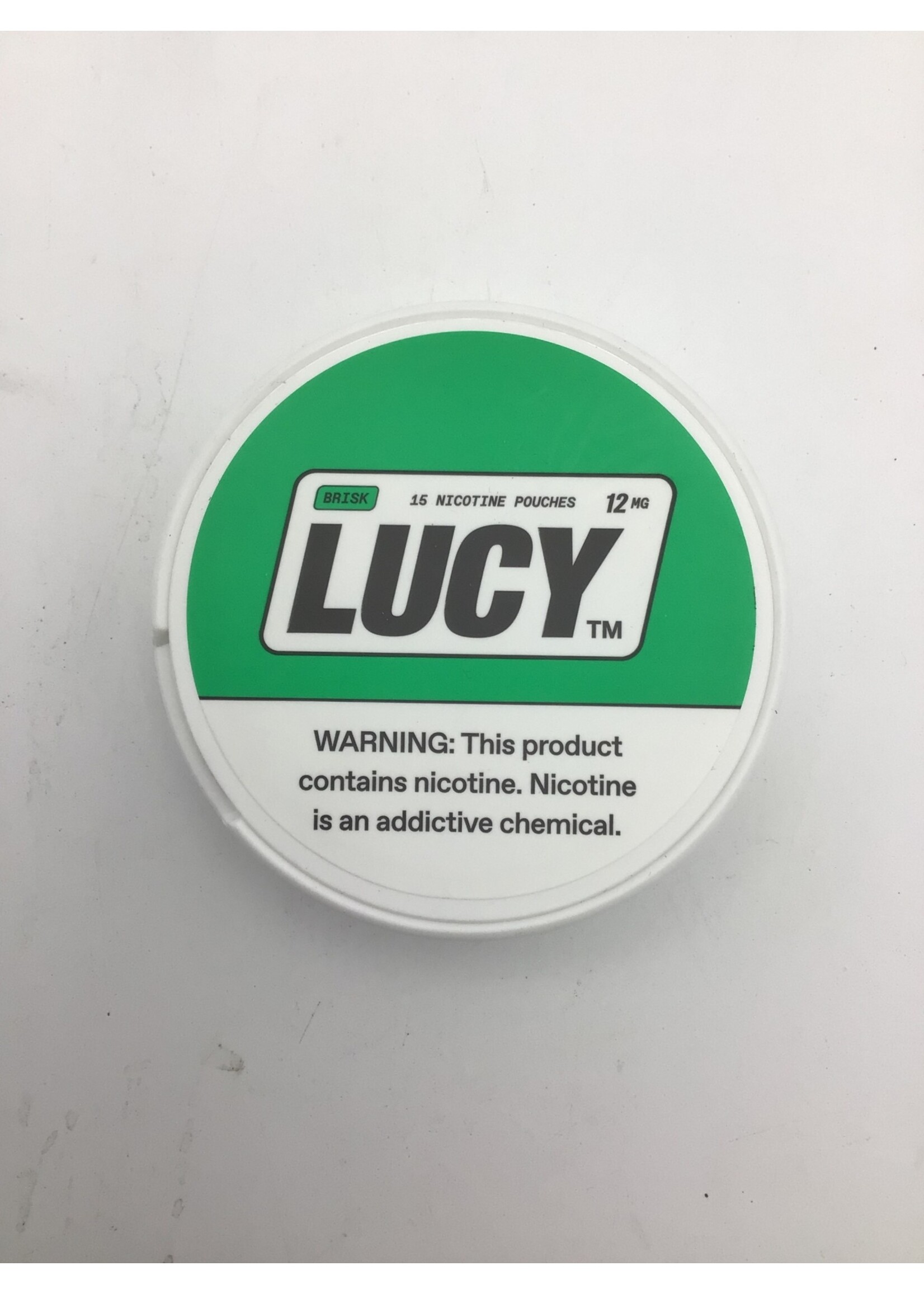 Lucy Nicotine Pouches Brisk(spearmint)12mg tin