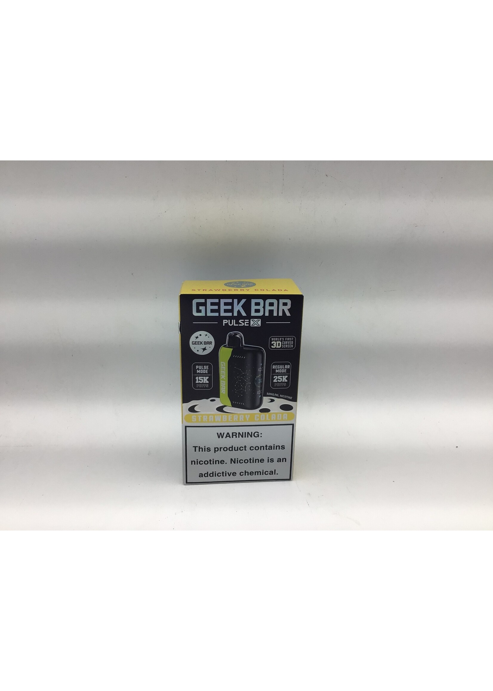 Geek Bar Pulse X  Strawberry Colada (25000puff) regular mode (15000) puffs
