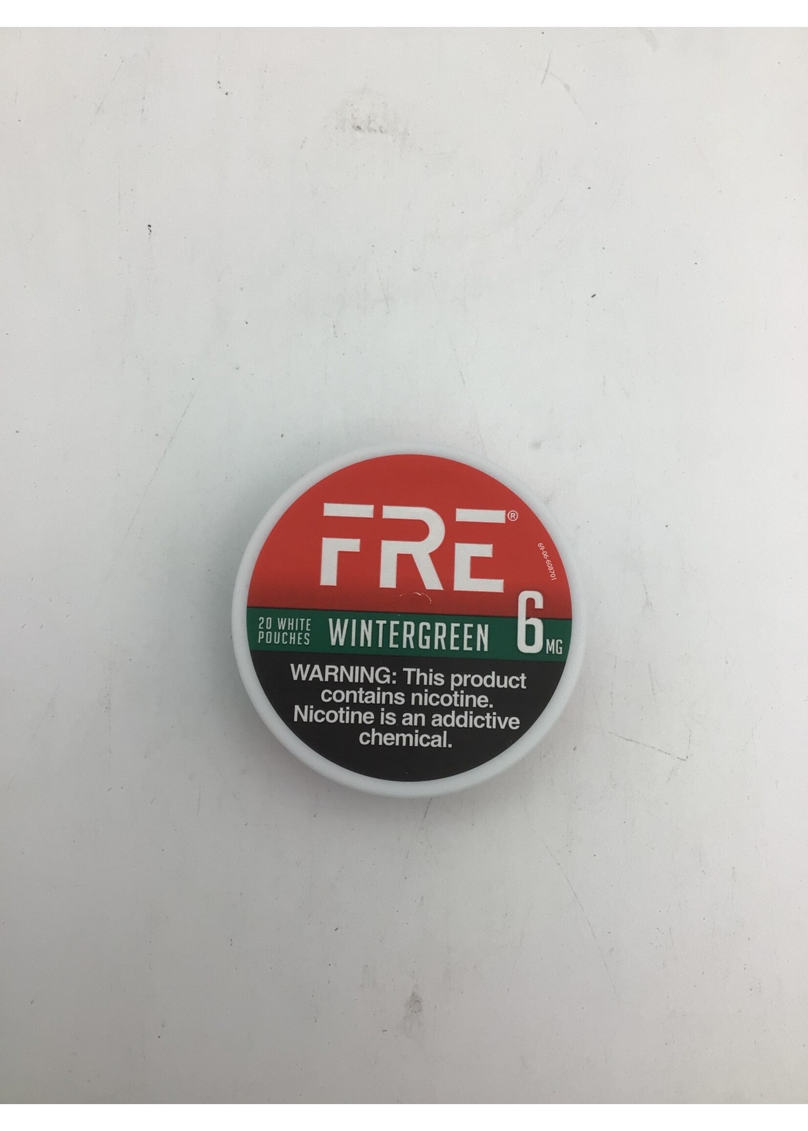 Fre nicotine pouch Wintergreen 6mg tin