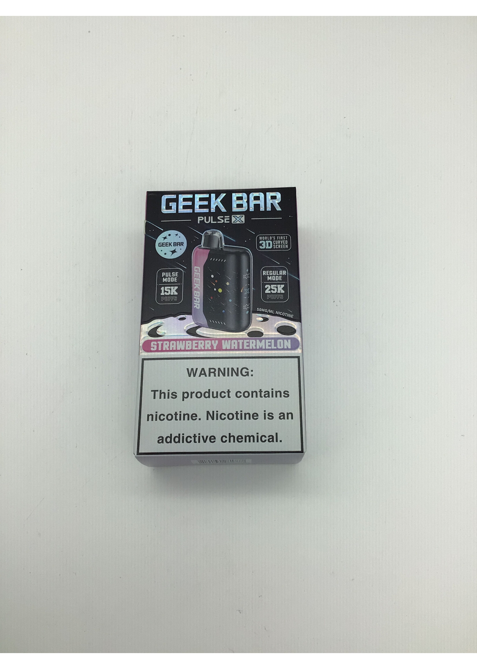 Geek Bar Pulse X  Strawberry Watermelon (25000puff) regular mode (15000) puffs