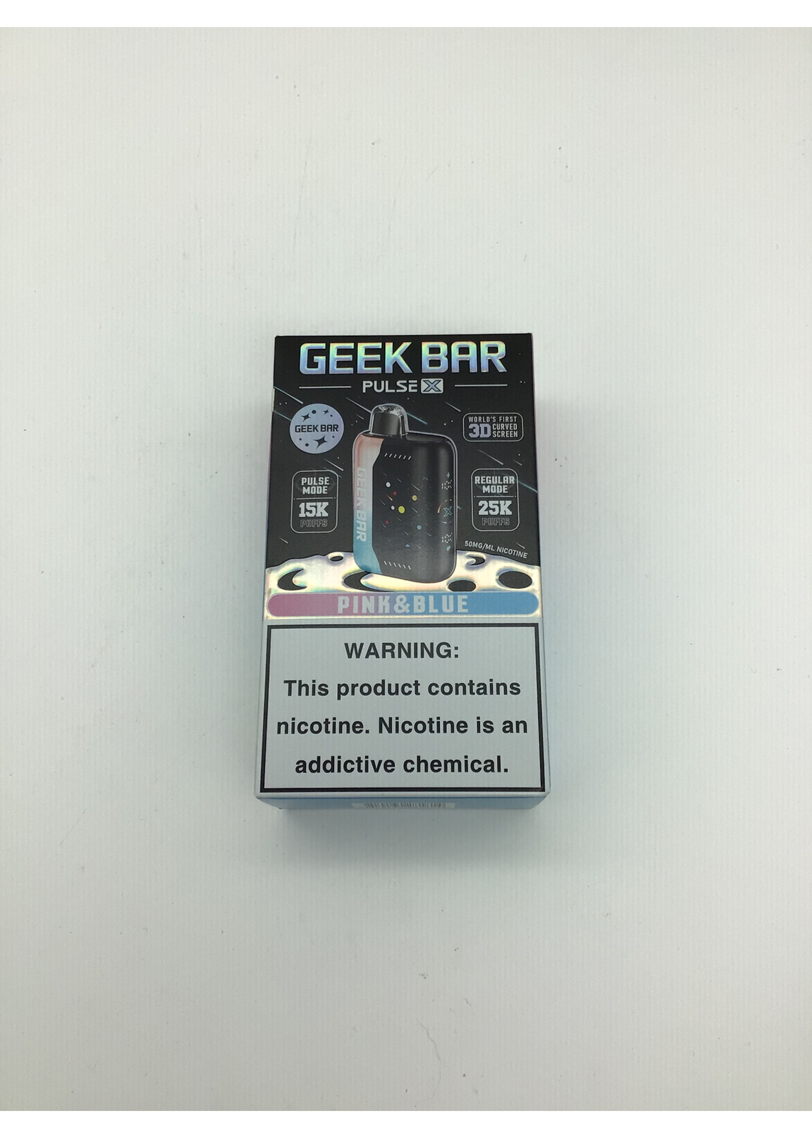 Geek Bar Pulse X  Pink & Blue (25000puff) regular mode (15000) puffs