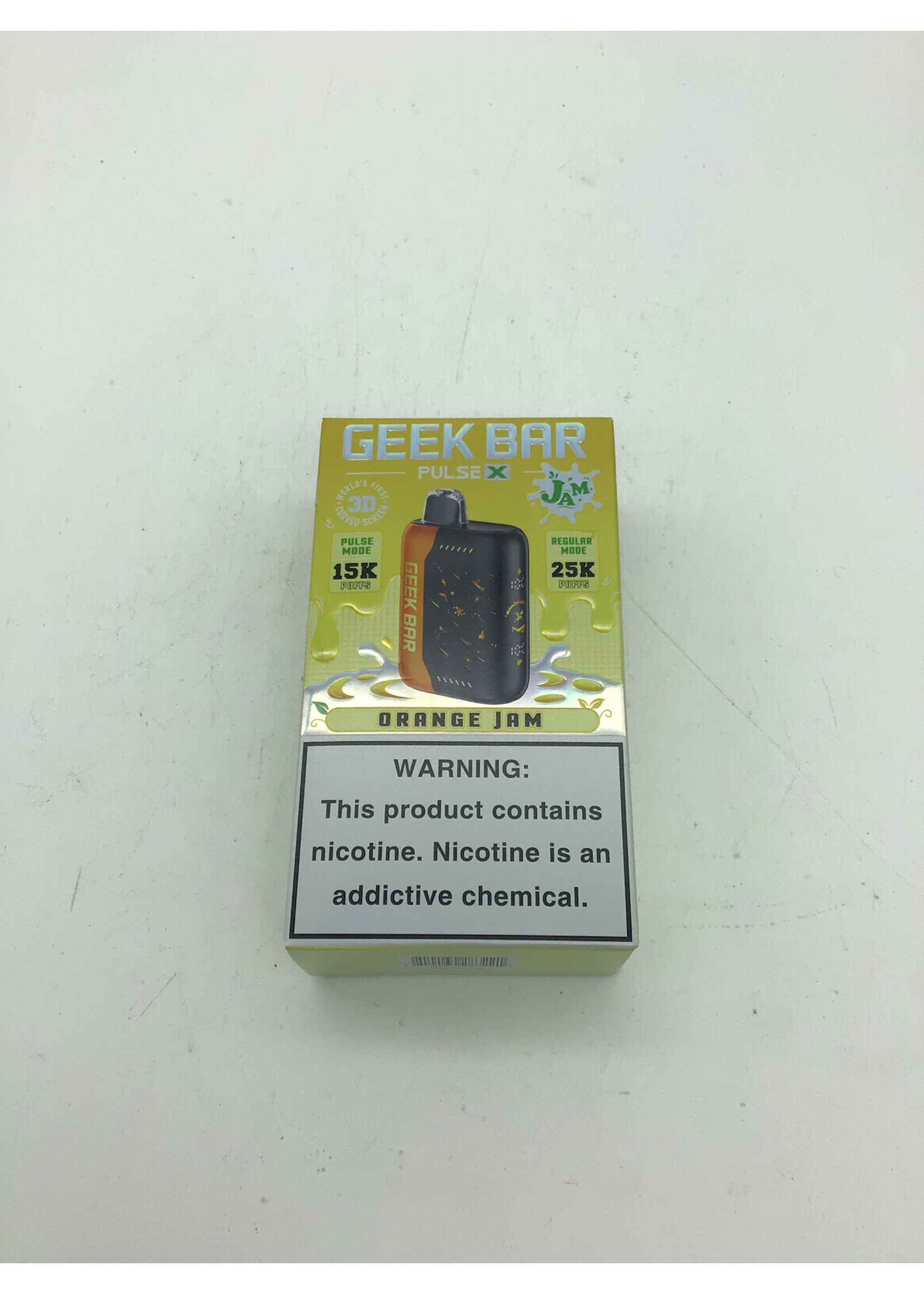 Geek Bar Pulse X  Orange Jam (25000puff) regular mode (15000) puffs