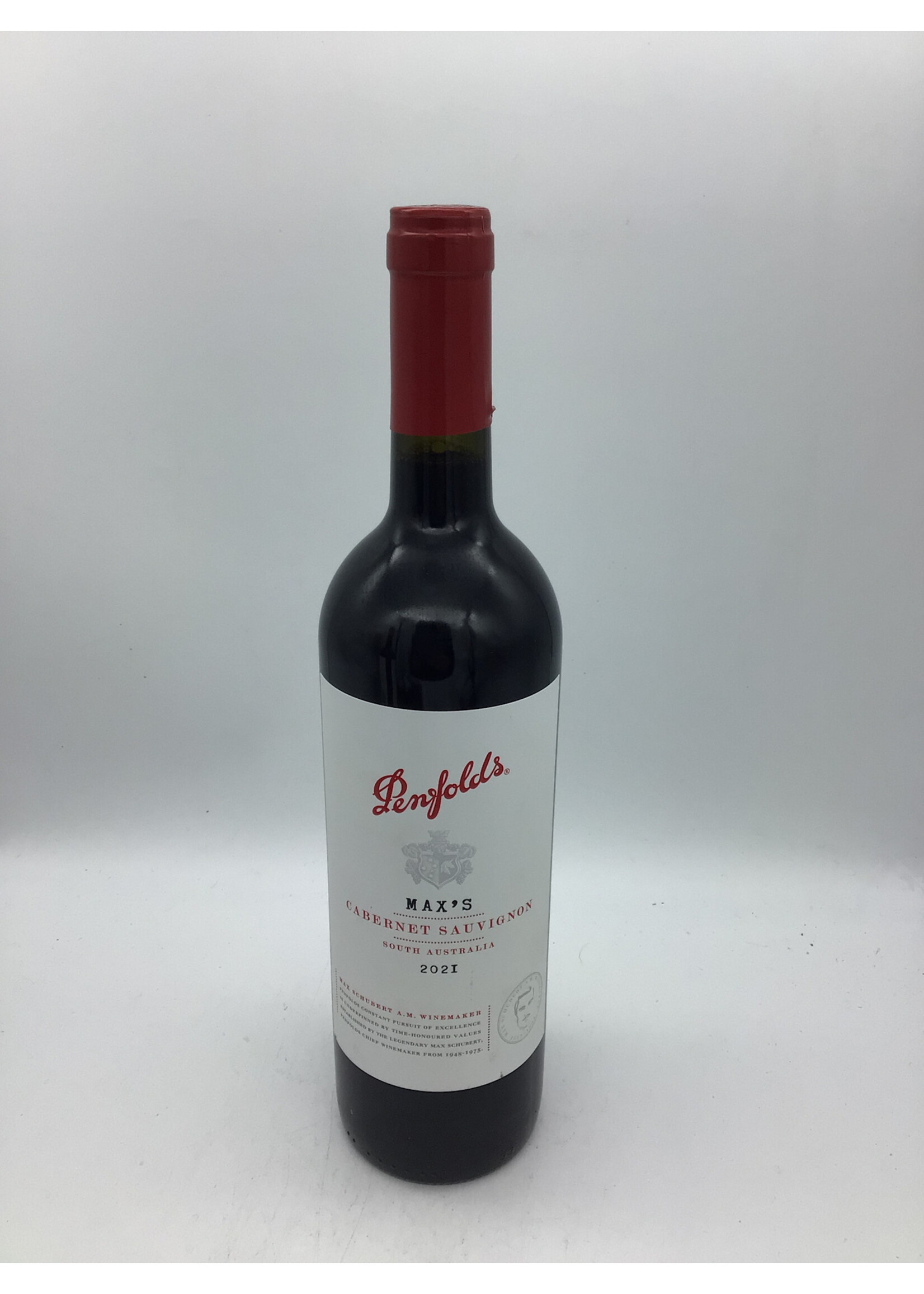 Penfolds Maxs 2021  Cabernet Sauvignon 14.5% abv 750ml
