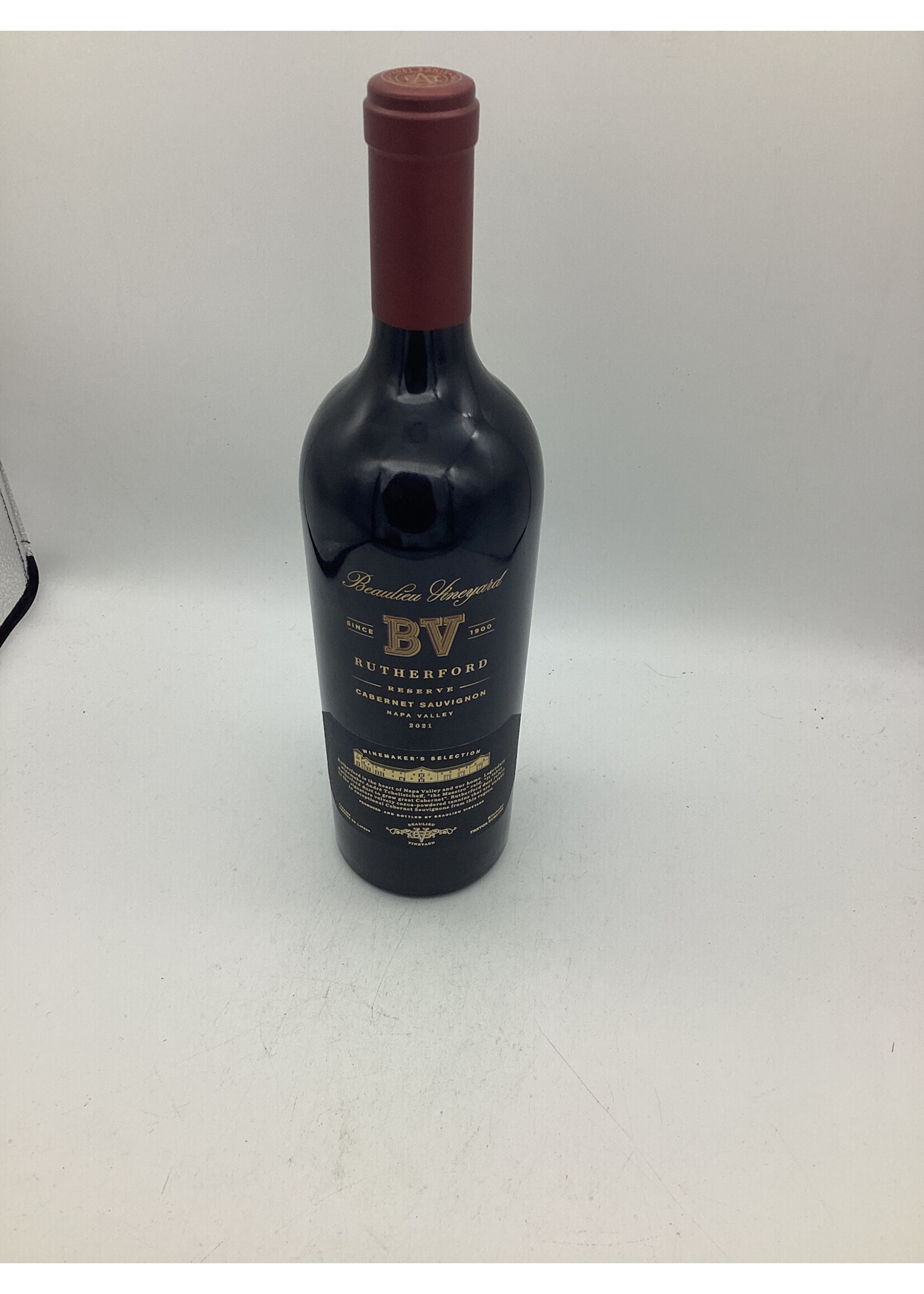 Beaulieu Vineyard (BV) 2021 Rutherford Reserve Napa Valley Cabernet Sauvignon 14.8% abv 750ml