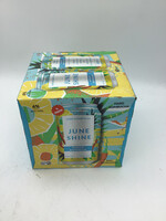 JuneShine  Hard Kombucha  mango daydream 6% abv 4pk-12oz cans
