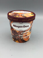 Haagen- Dazs Ice cream   coffee chocolate brownie 14oz-pint