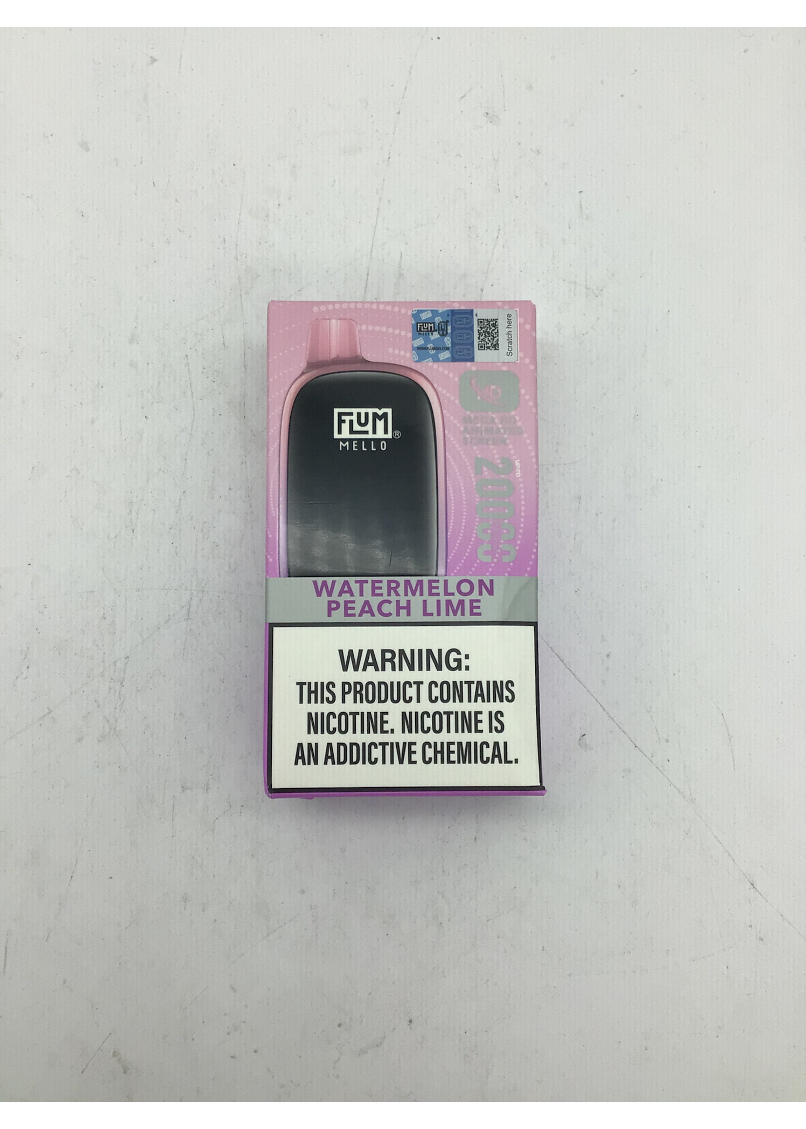 Flum Mello Watermelon peach lime 20000 puffs